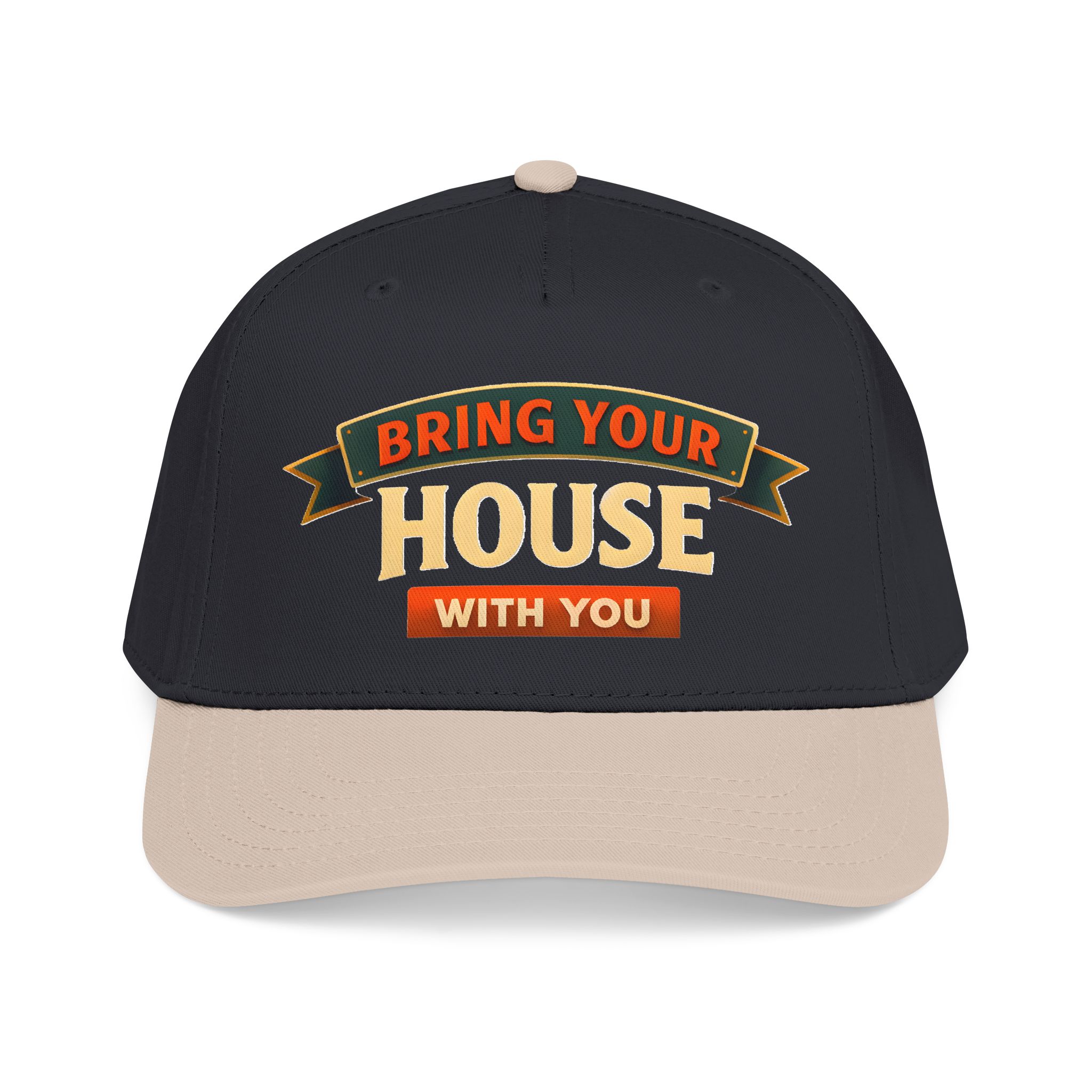 Baseball Cap - "Bring Your House With You" Design Scenic-Line