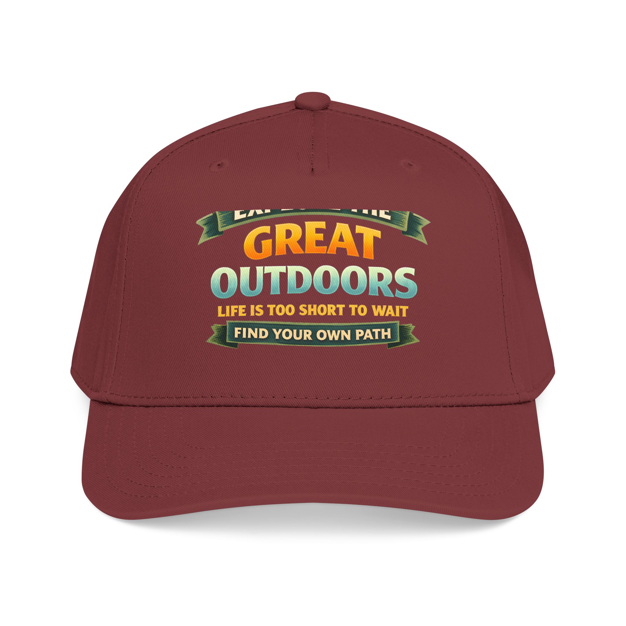 5875419058215620888_2048.jpeg Baseball Cap - "Explore The Great Outdoors" Design Scenic-Line