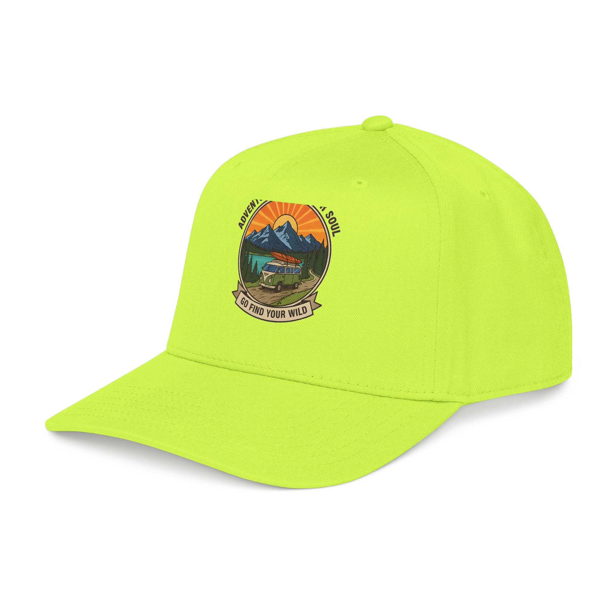 Baseball Cap — "Go Find Your Wild" Outdoor Patch