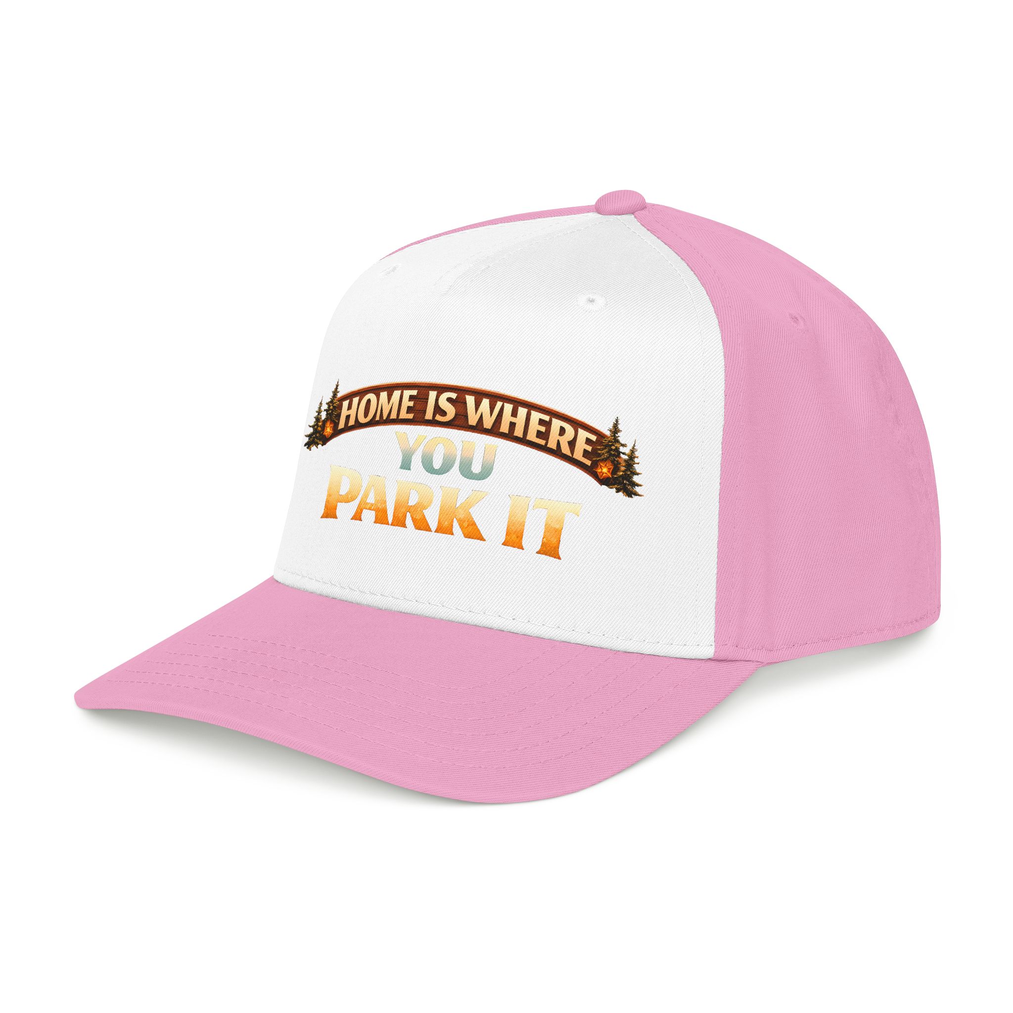 Baseball Cap - "Home Is Where You Park It" Design Scenic-Line