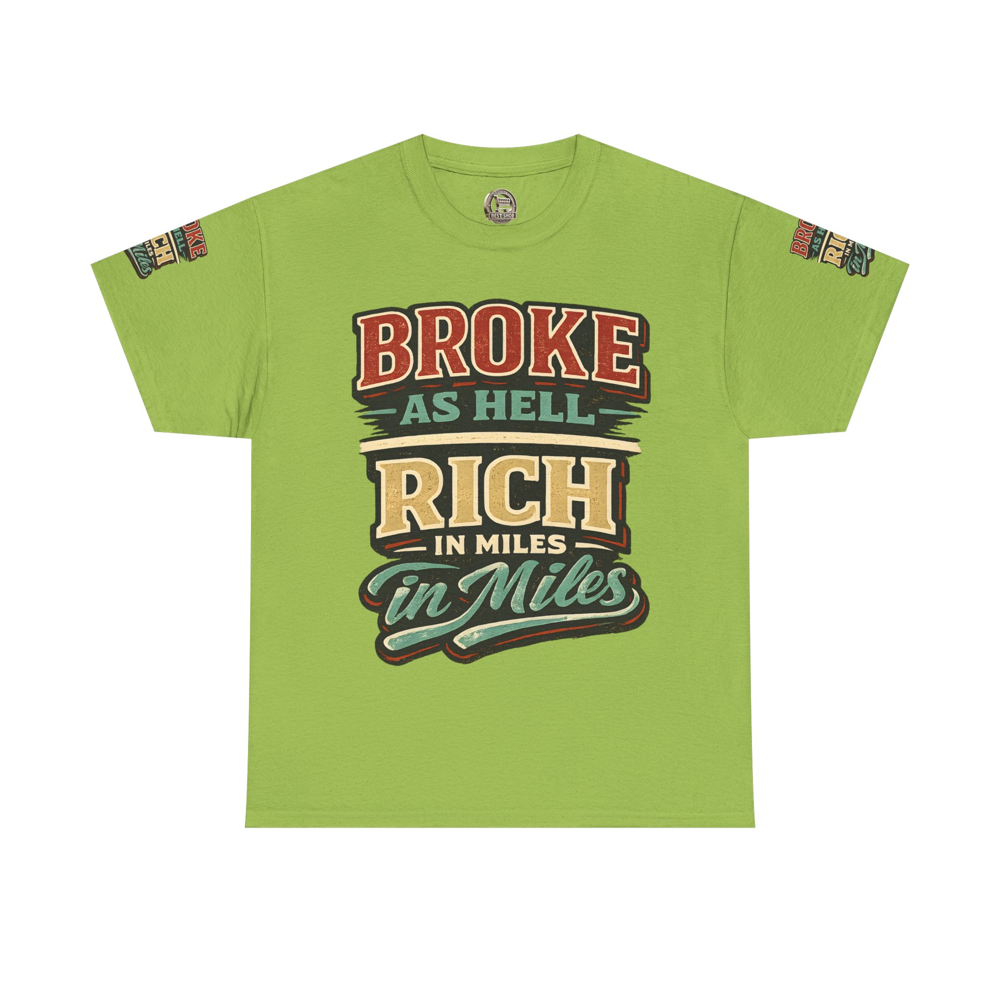 5894289548509158088_2048.jpeg Unisex Heavy Cotton Tee — "Broke As Hell" Design F**K-Line