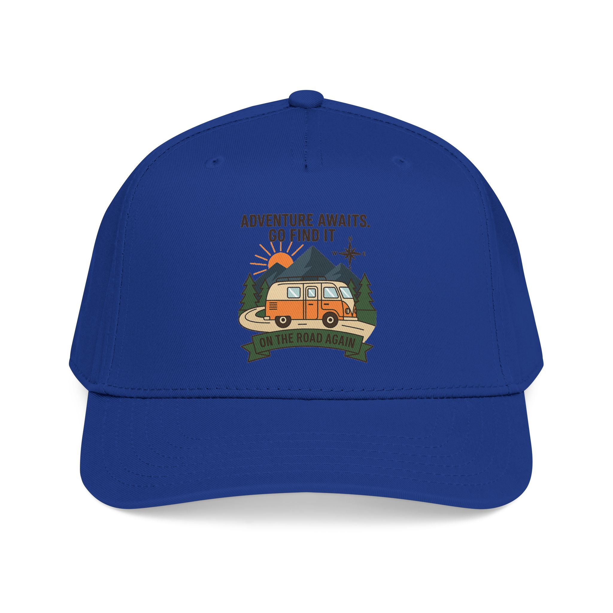 Baseball Cap - "Adventure Awaits" Outdoor Travel Hat