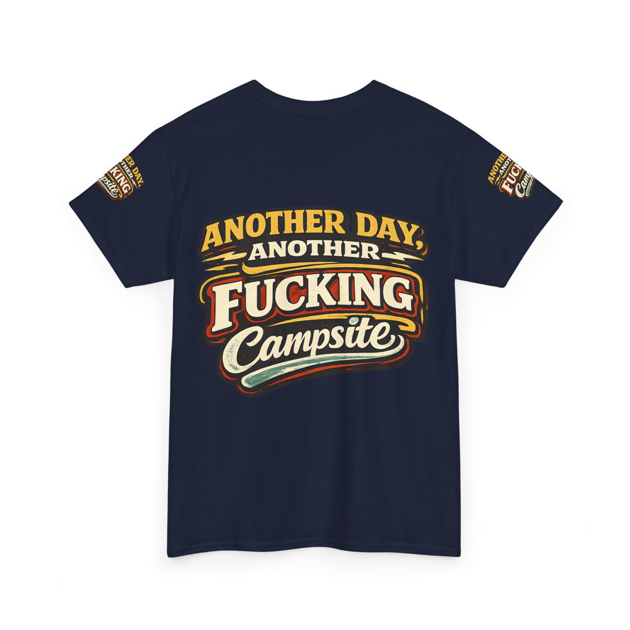 Unisex Heavy Cotton Tee — "Another Day" Design F**K-Line