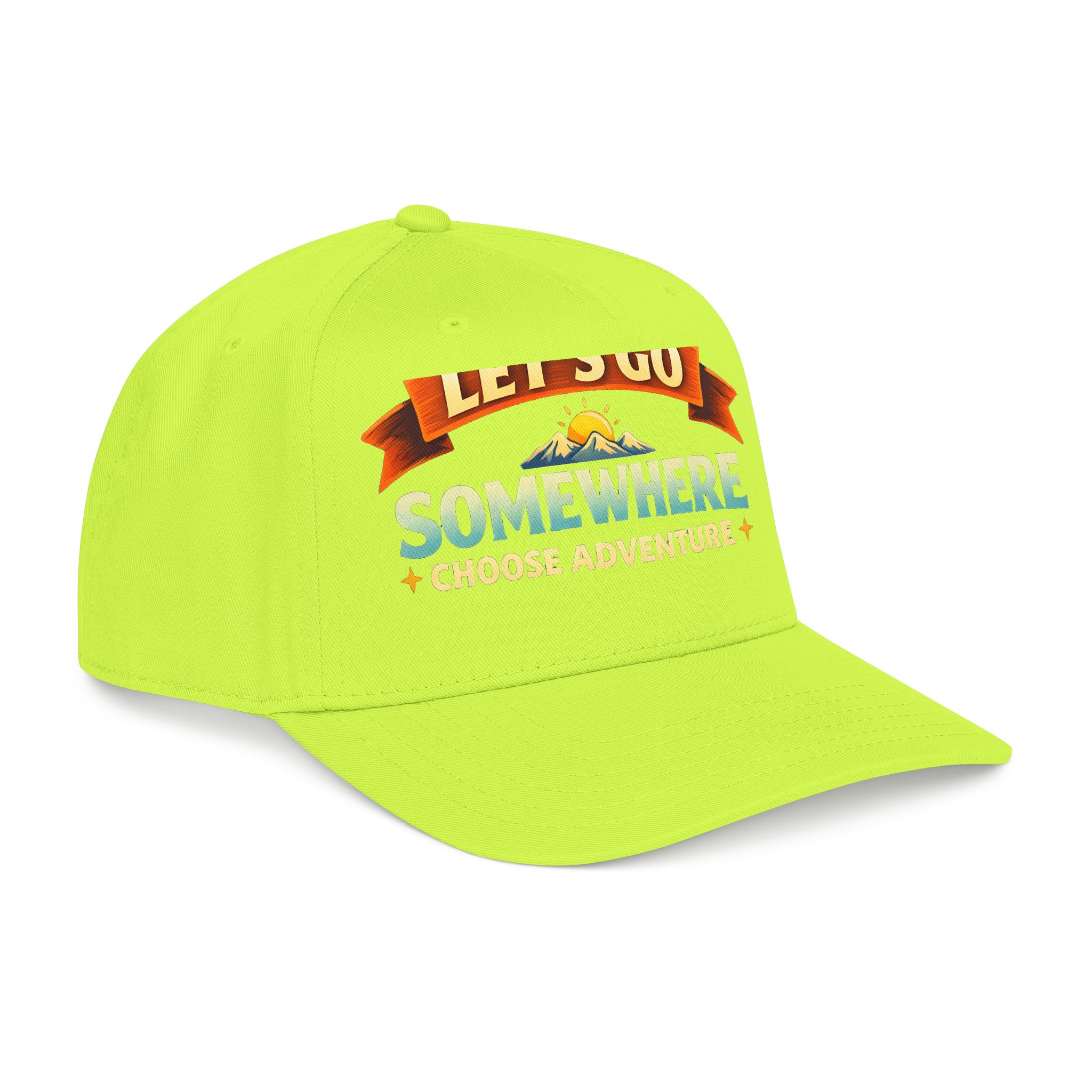 5932371497397302378_2048.jpeg Baseball Cap - "Lets Go Somewhere" Design Scenic-Line