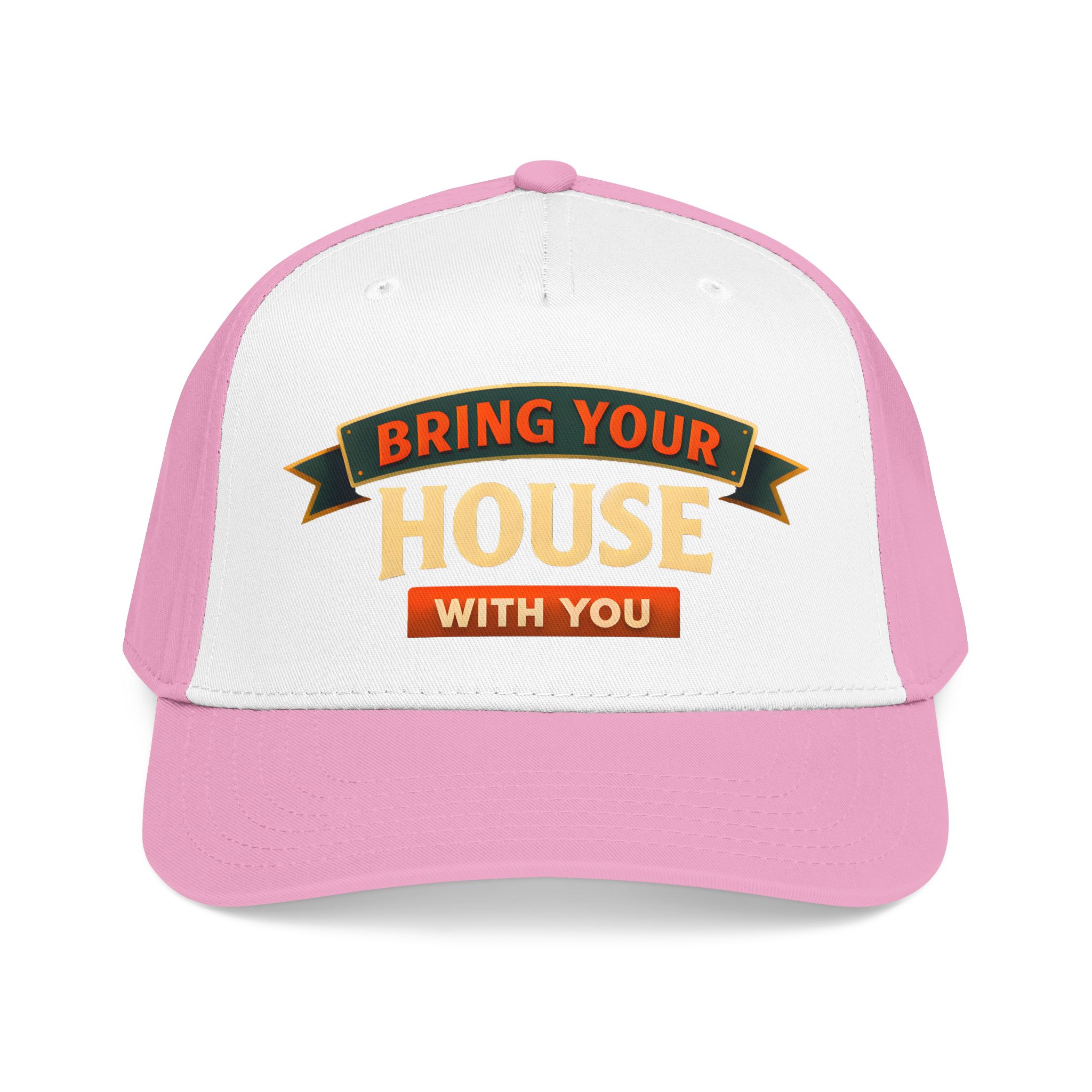 Baseball Cap - "Bring Your House With You" Design Scenic-Line