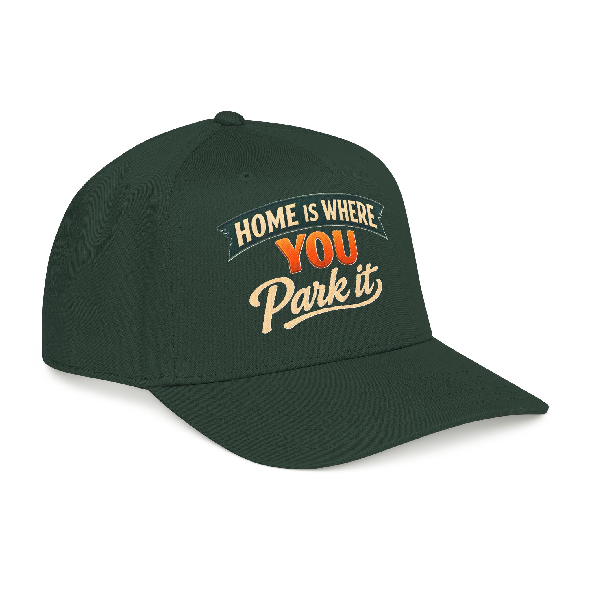 Baseball Cap - "Home Is where You Park It" Design Scenic-Line