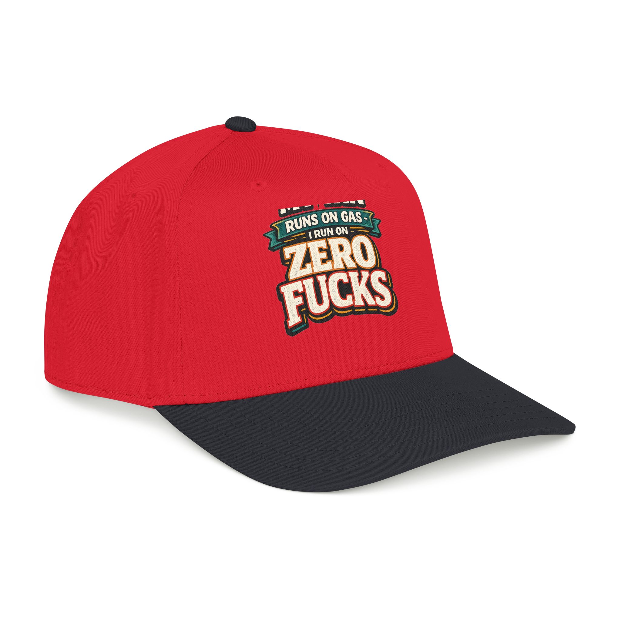 Baseball Cap - "My Van Runs On Gas" Design F**K-Line