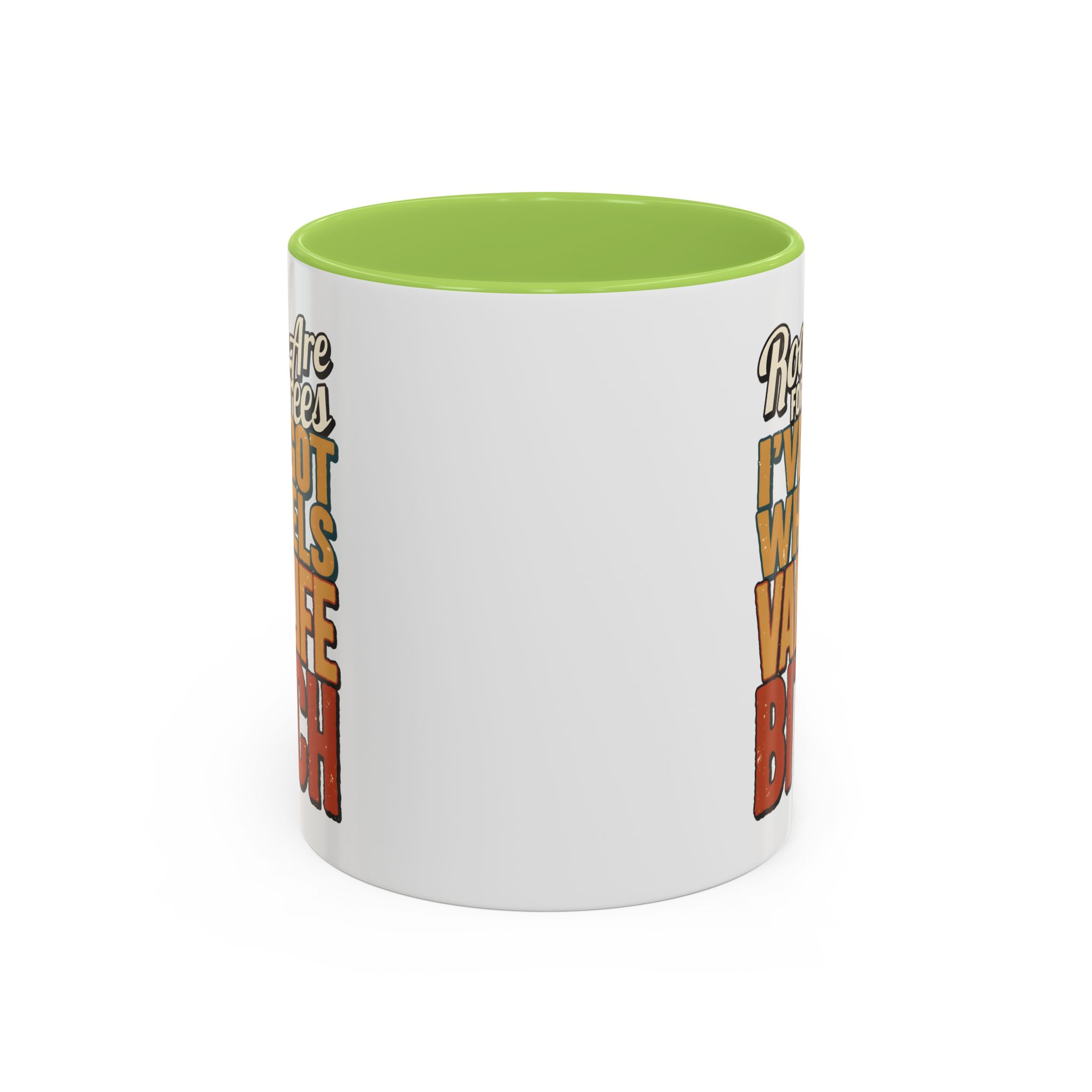 5958508449290522314_2048.jpeg Accent Coffee Mug (11, 15oz) — "Roots Are For Trees" Design F**K-Line