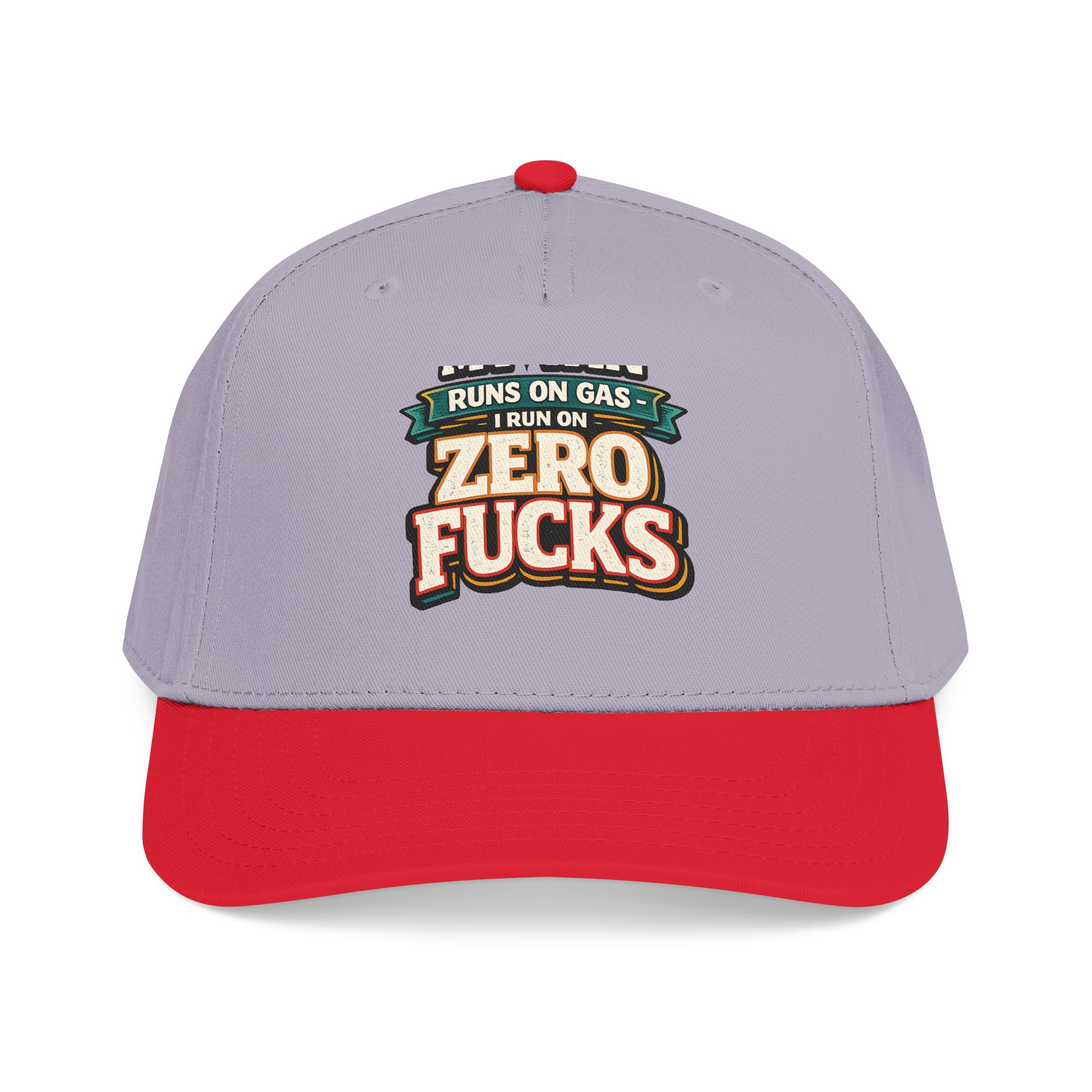 Baseball Cap - "My Van Runs On Gas" Design F**K-Line