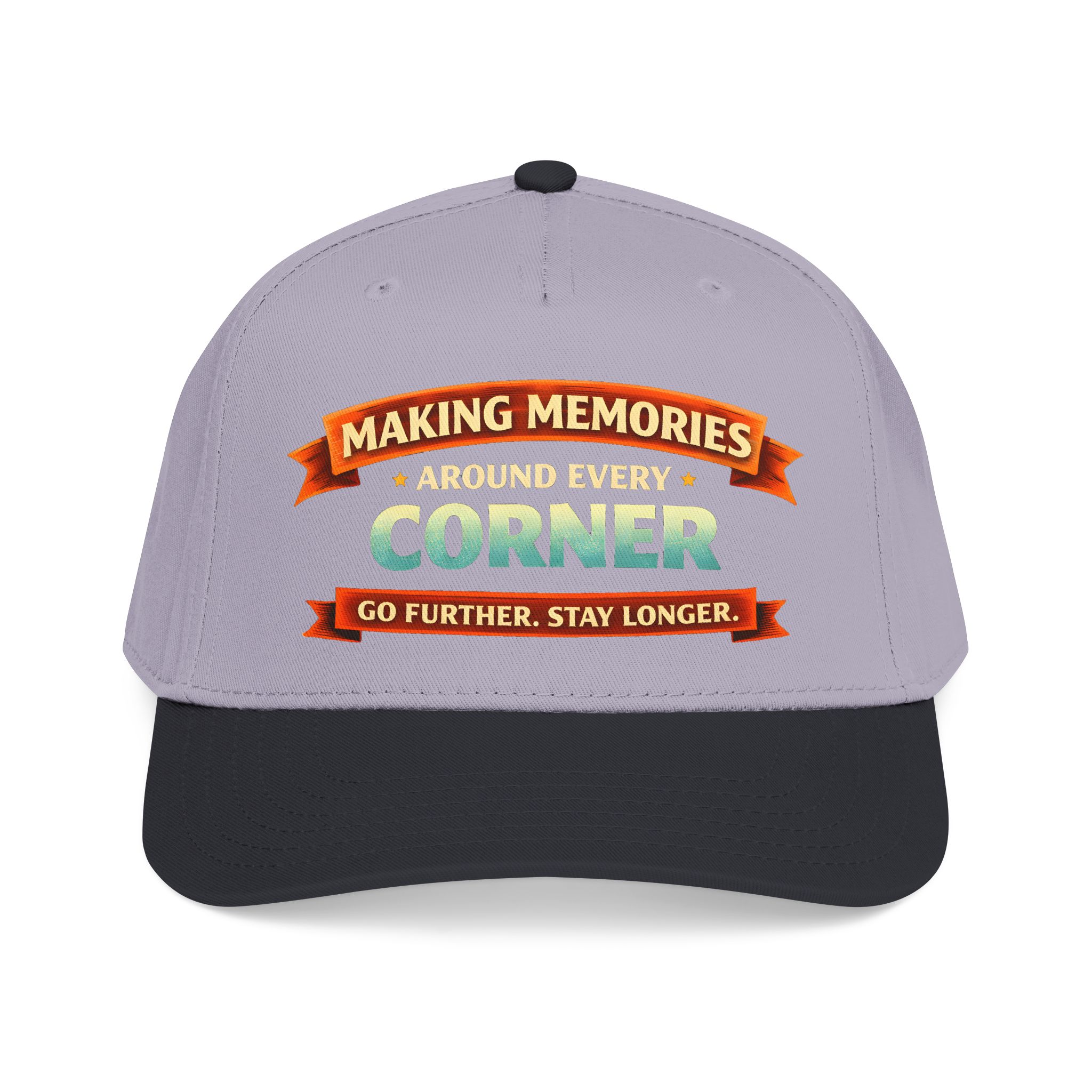 Baseball Cap - "Making Memories Around Every Corner" Design Scenic-Line