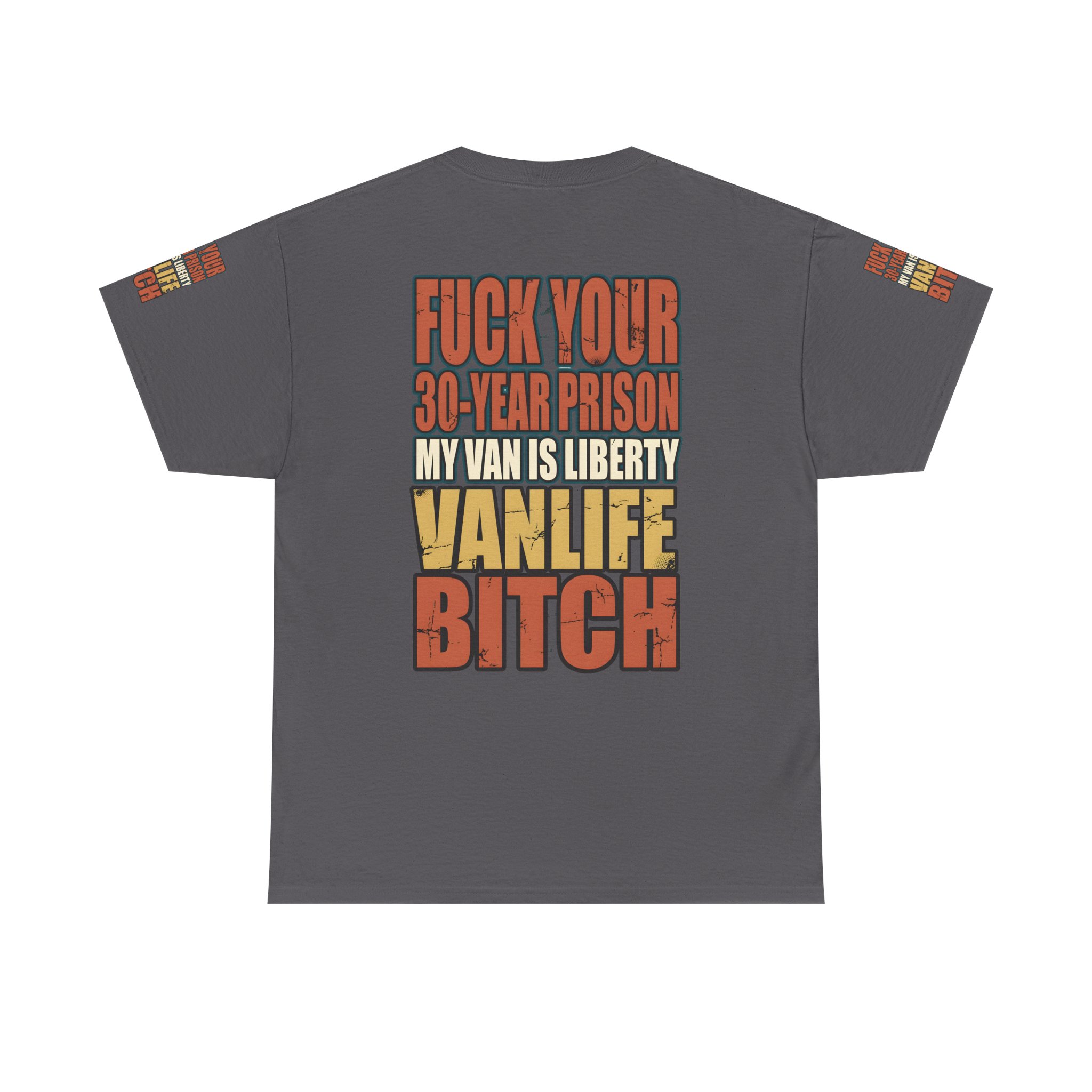Unisex Heavy Cotton Tee — "Fuck Your 30 Year" Design F**K-Line