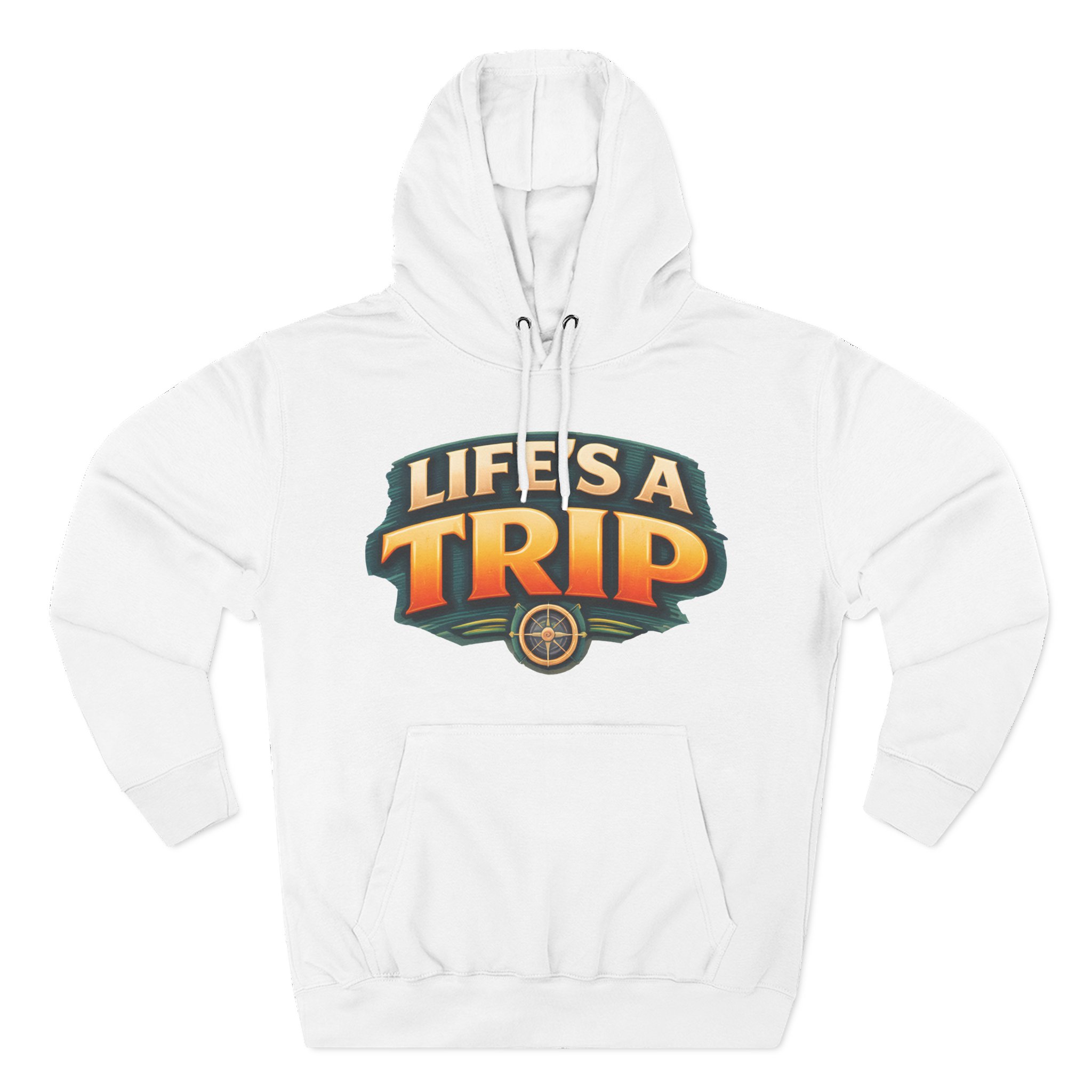 5988871825531240495_2048.jpeg Three-Panel Fleece Hoodie - "Life s A Trip" Design Scenic-Line
