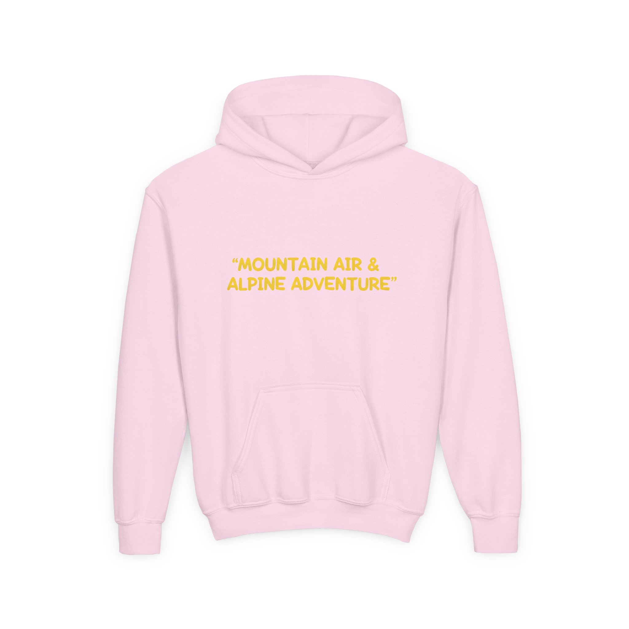 6038798885074578043_2048.jpeg Youth Hoodie(Gildan) – "Mountain Air And Alpine Adventure" (Design Sitcom-Line)