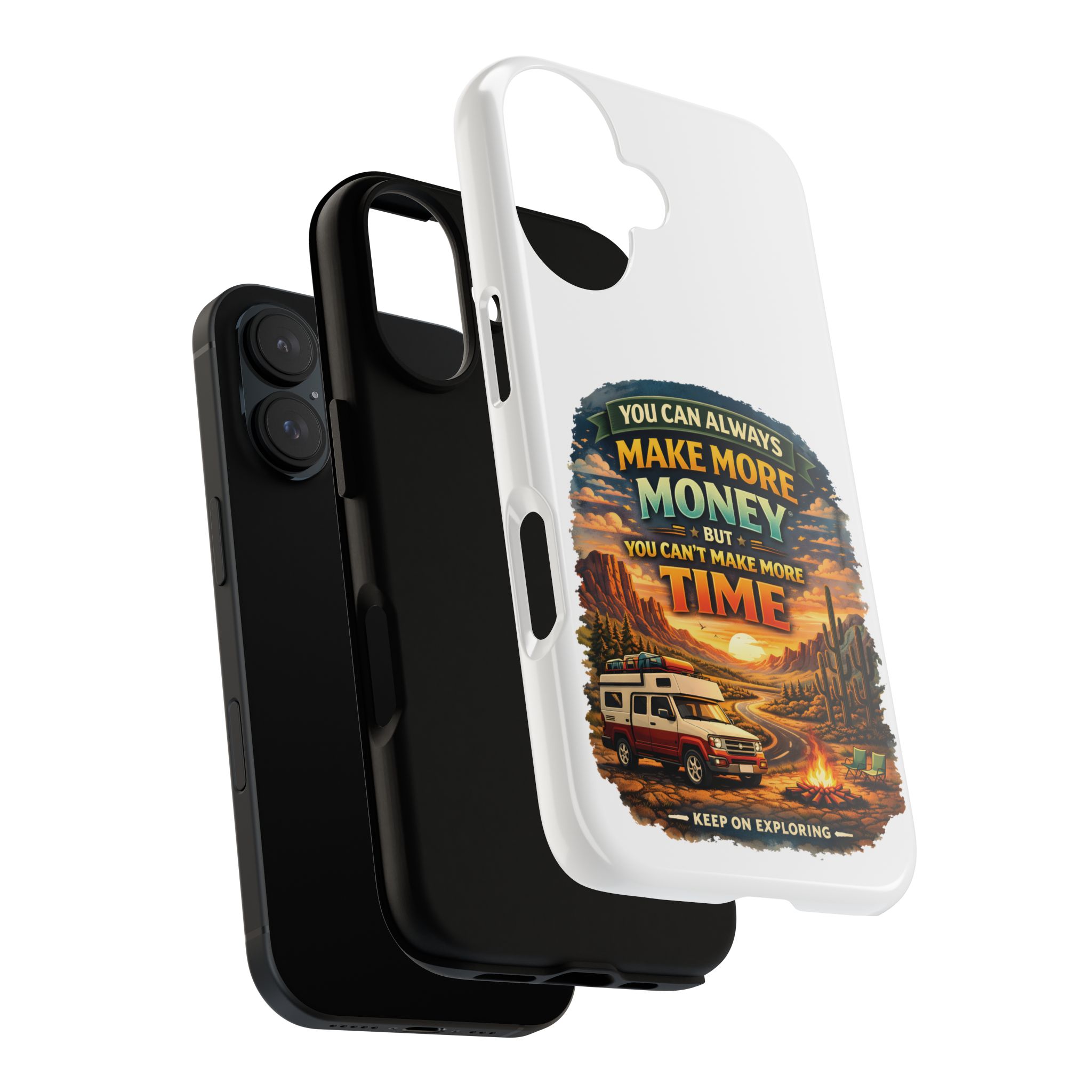 Phone Case — "You Can Always Make Money" (Design Scenic-Line)