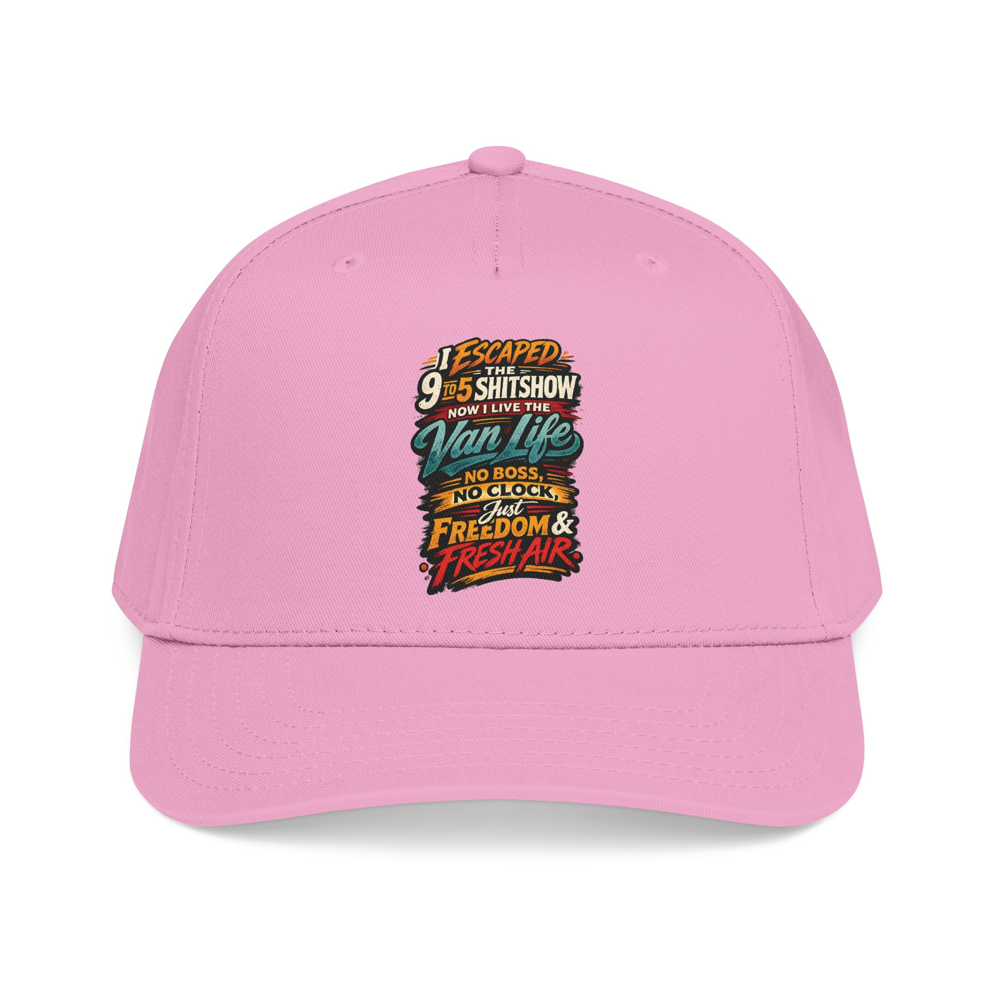 Baseball Cap - "I Escaped The 9 To 5" Design F**K-Line