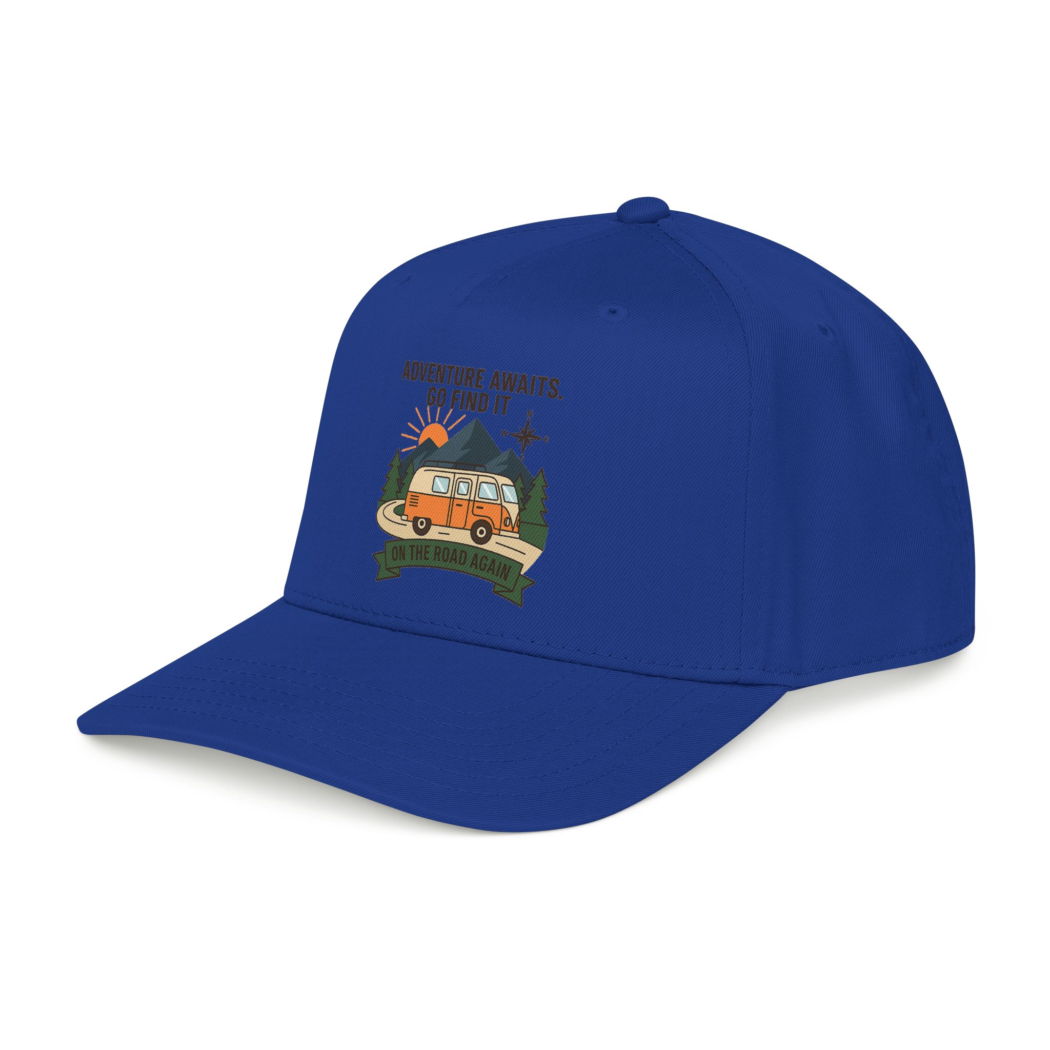 Baseball Cap - "Adventure Awaits" Outdoor Travel Hat