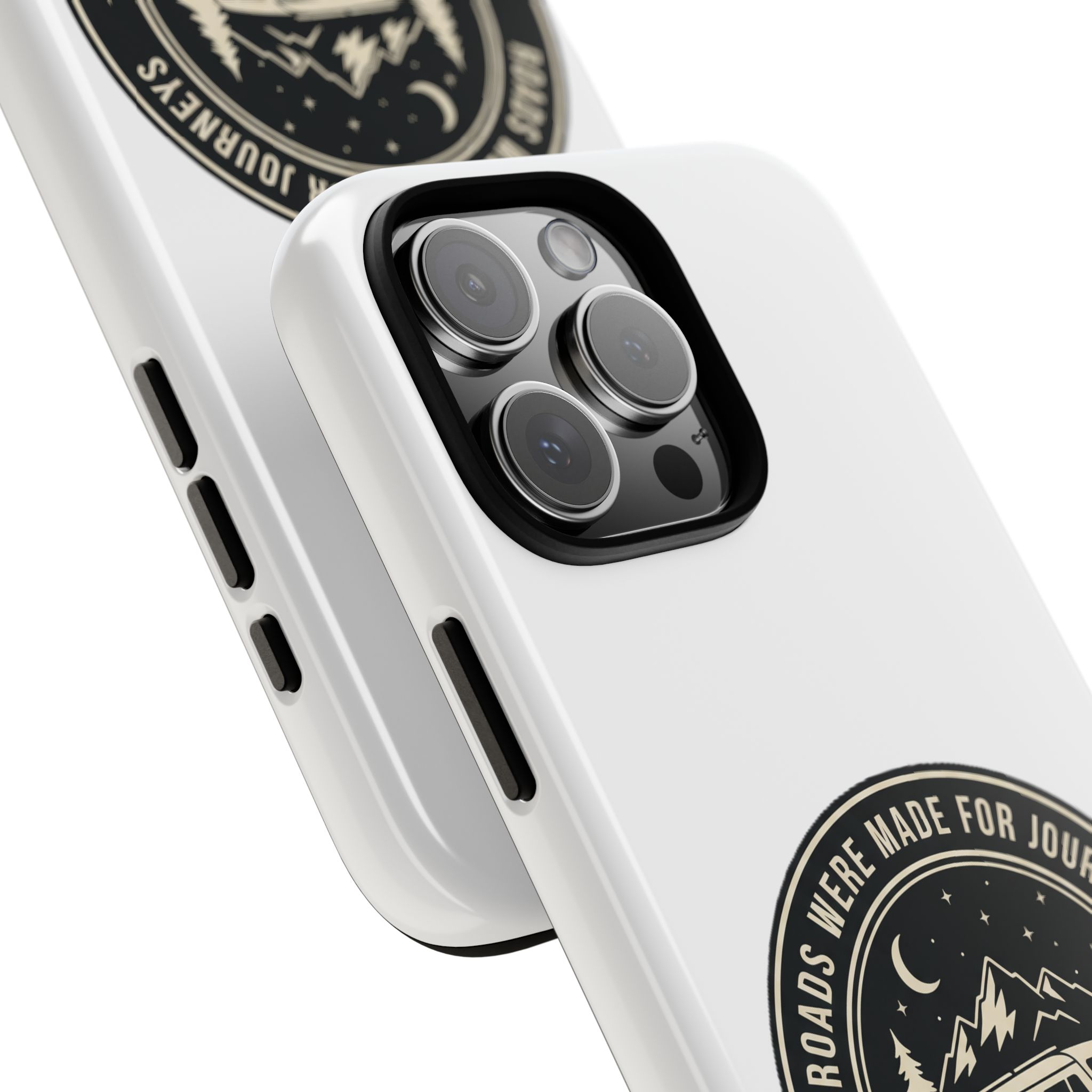 Phone Case — "ROAD WHERE MADE FOR JOURNEYS-NOT DESTINATIONS" Camper Van Design