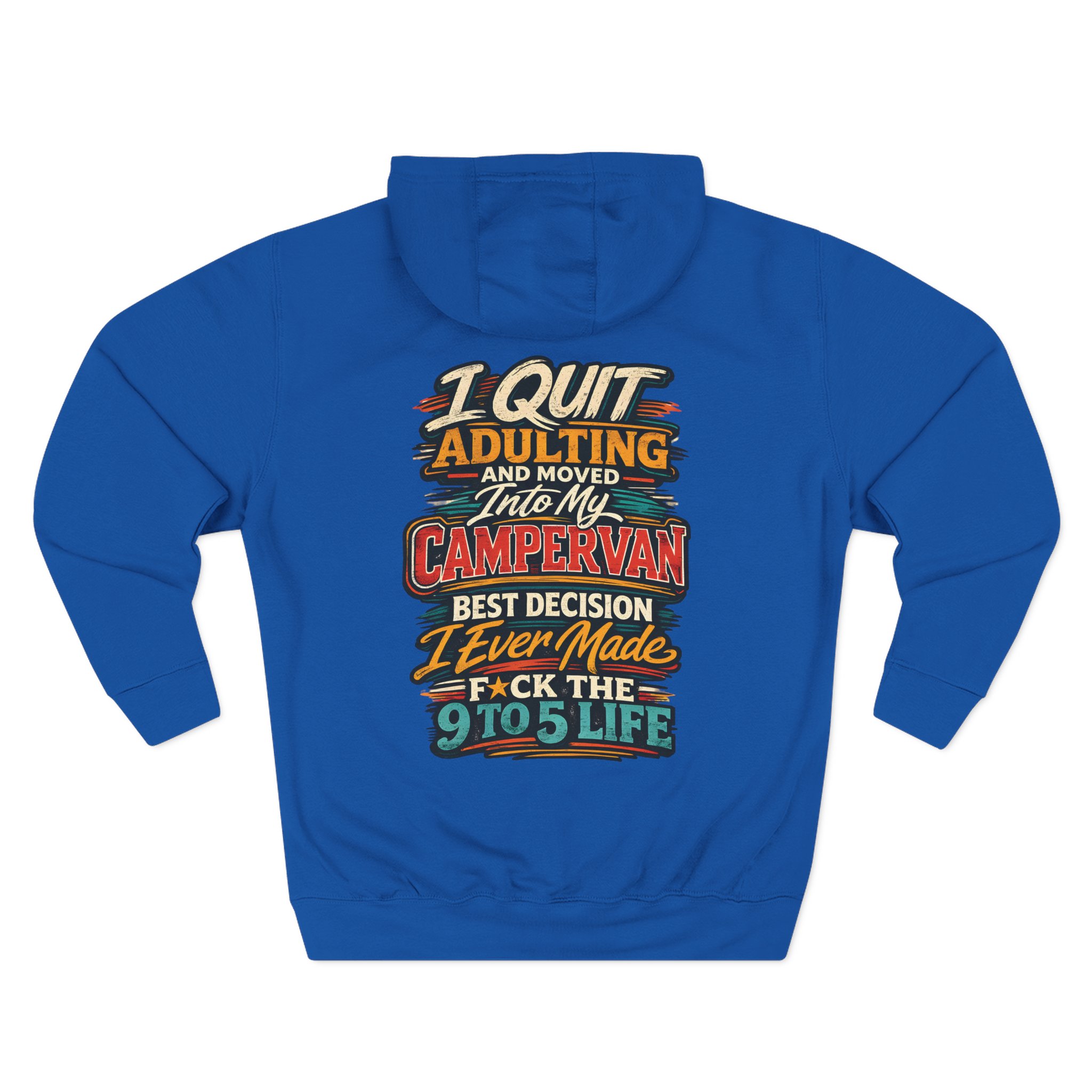 6103407325493593232_2048.jpeg Three-Panel Fleece Hoodie - "I Quit Adulting" Design F**K-Line