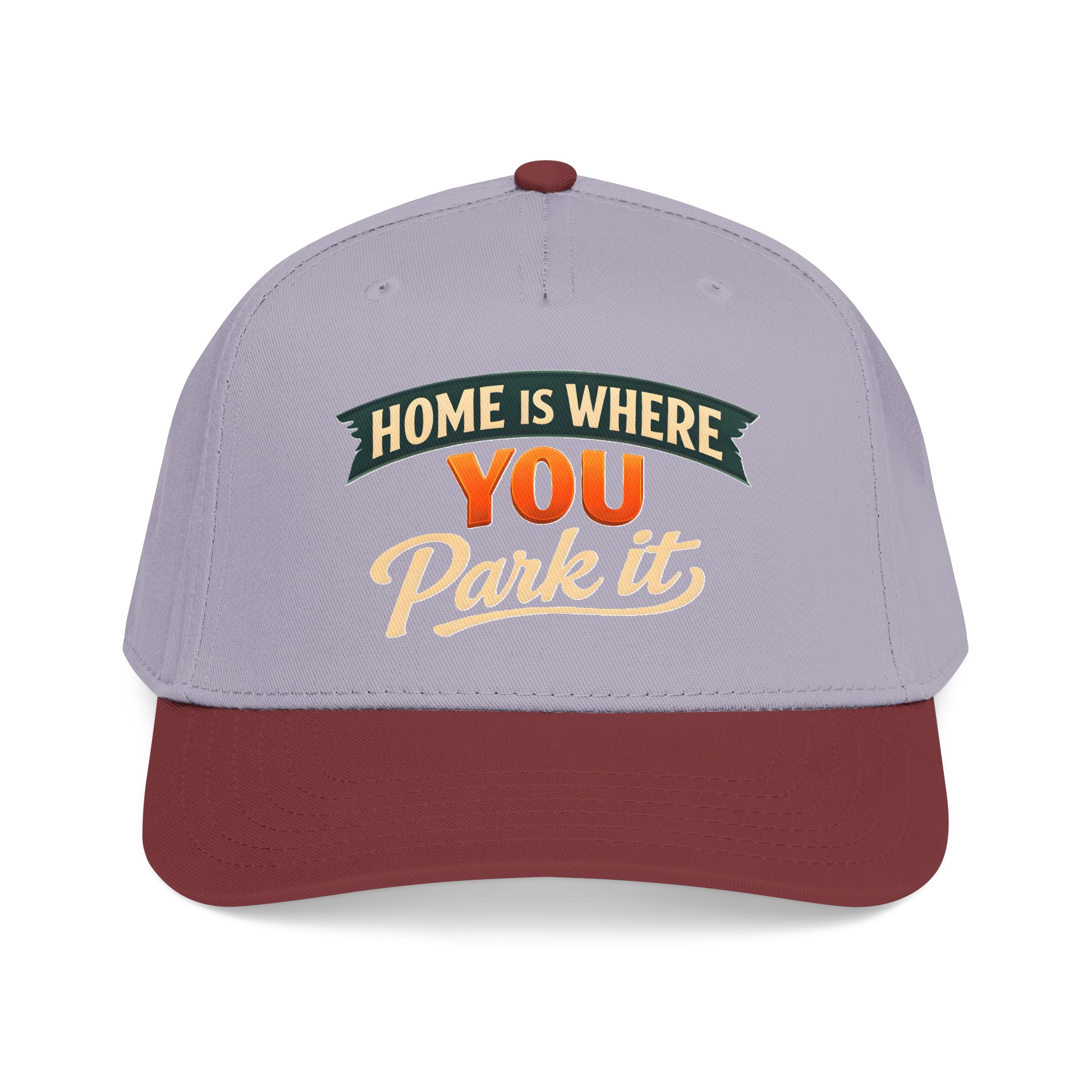 Baseball Cap - "Home Is where You Park It" Design Scenic-Line