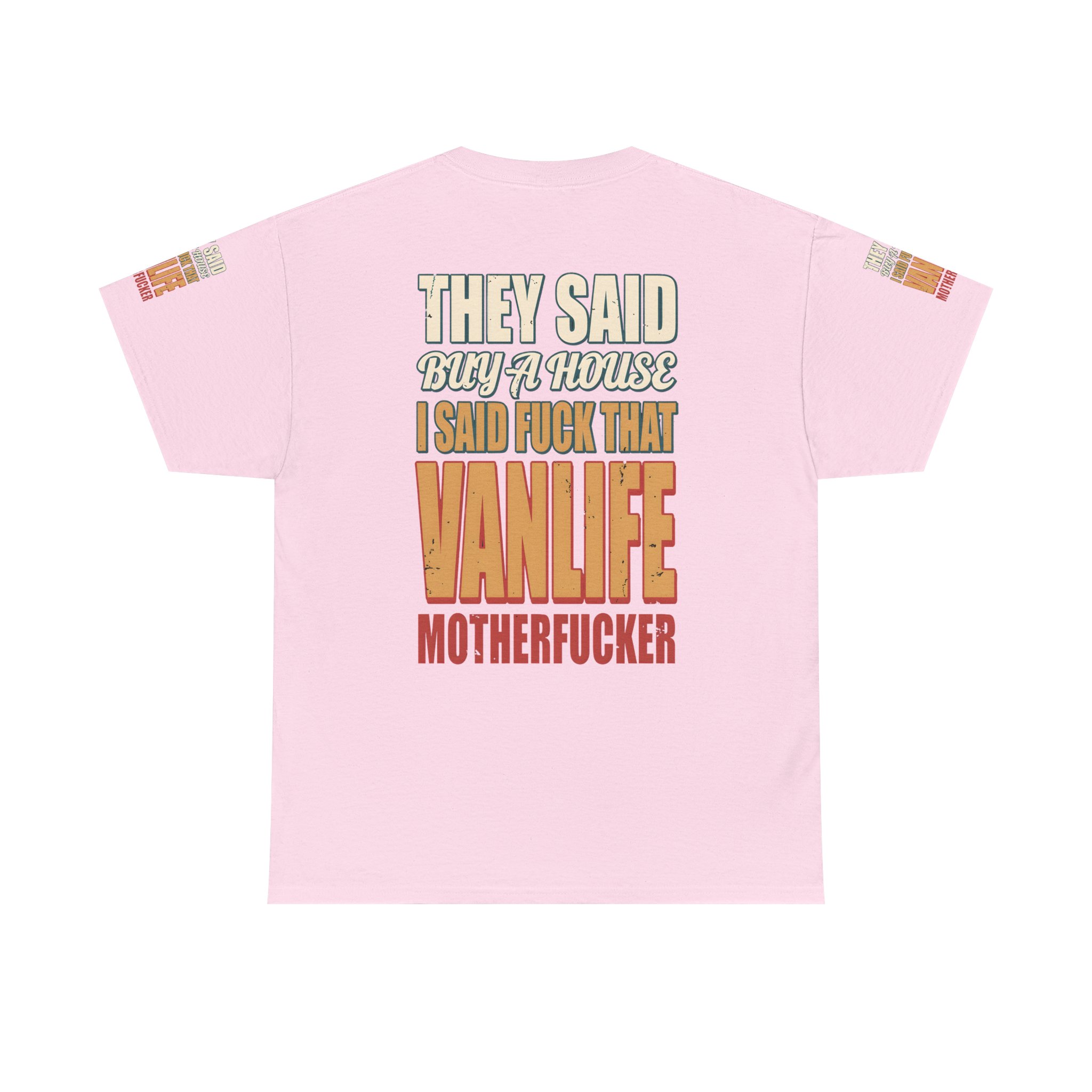 6137334401618331552_2048.jpeg Unisex Heavy Cotton Tee — "They Said Buy A House" Design F**K-Line