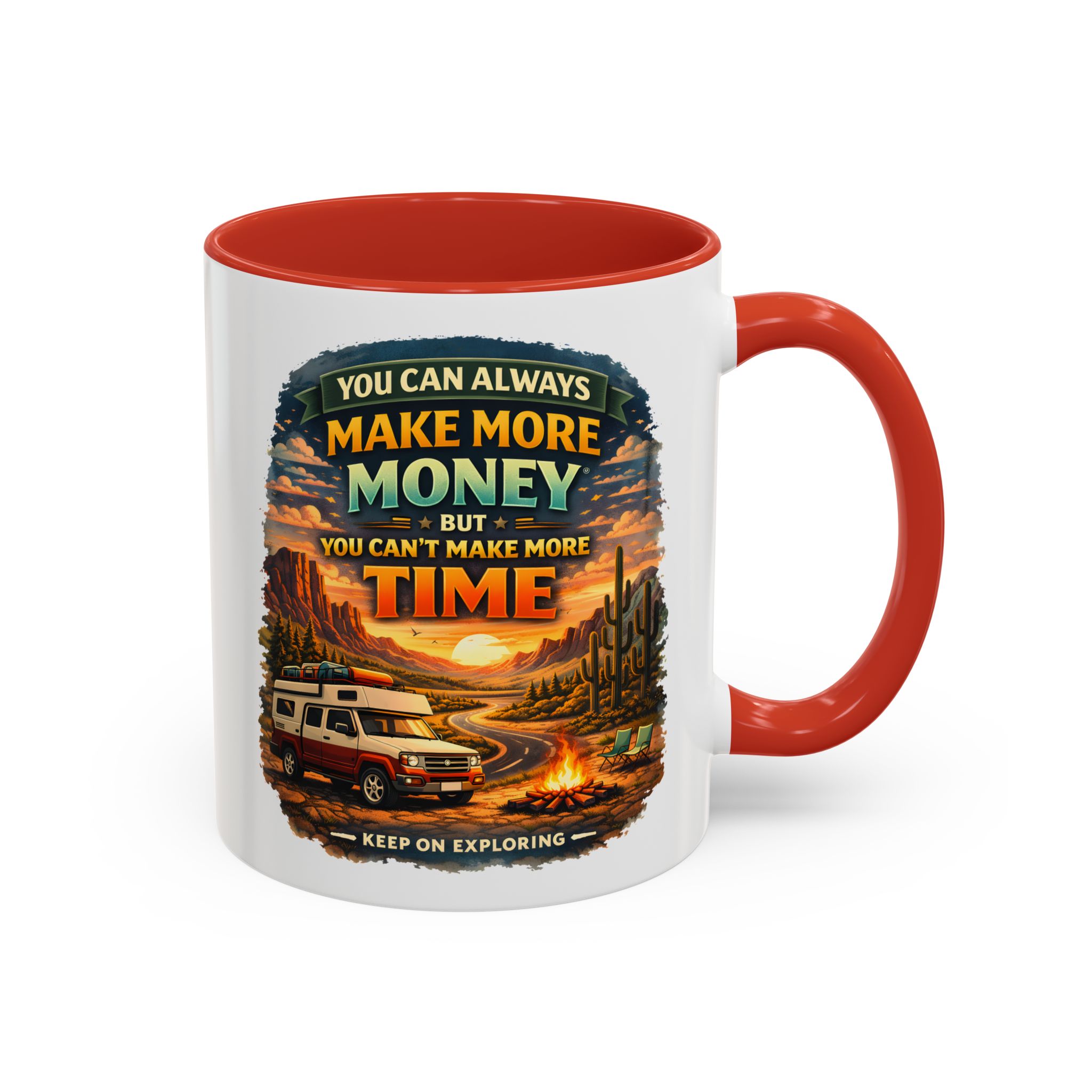 6151905957559525065_2048.jpeg Accent Coffee Mug (11, 15oz) — "You Can Always Make More Money" Design Scenic-Line