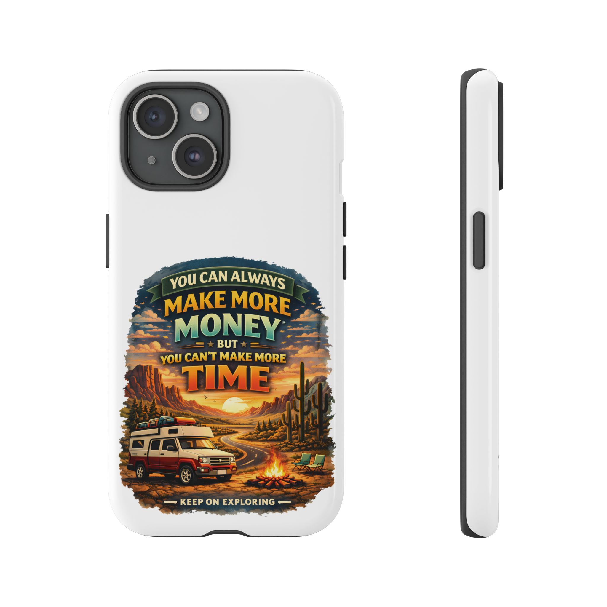 Phone Case — "You Can Always Make Money" (Design Scenic-Line)