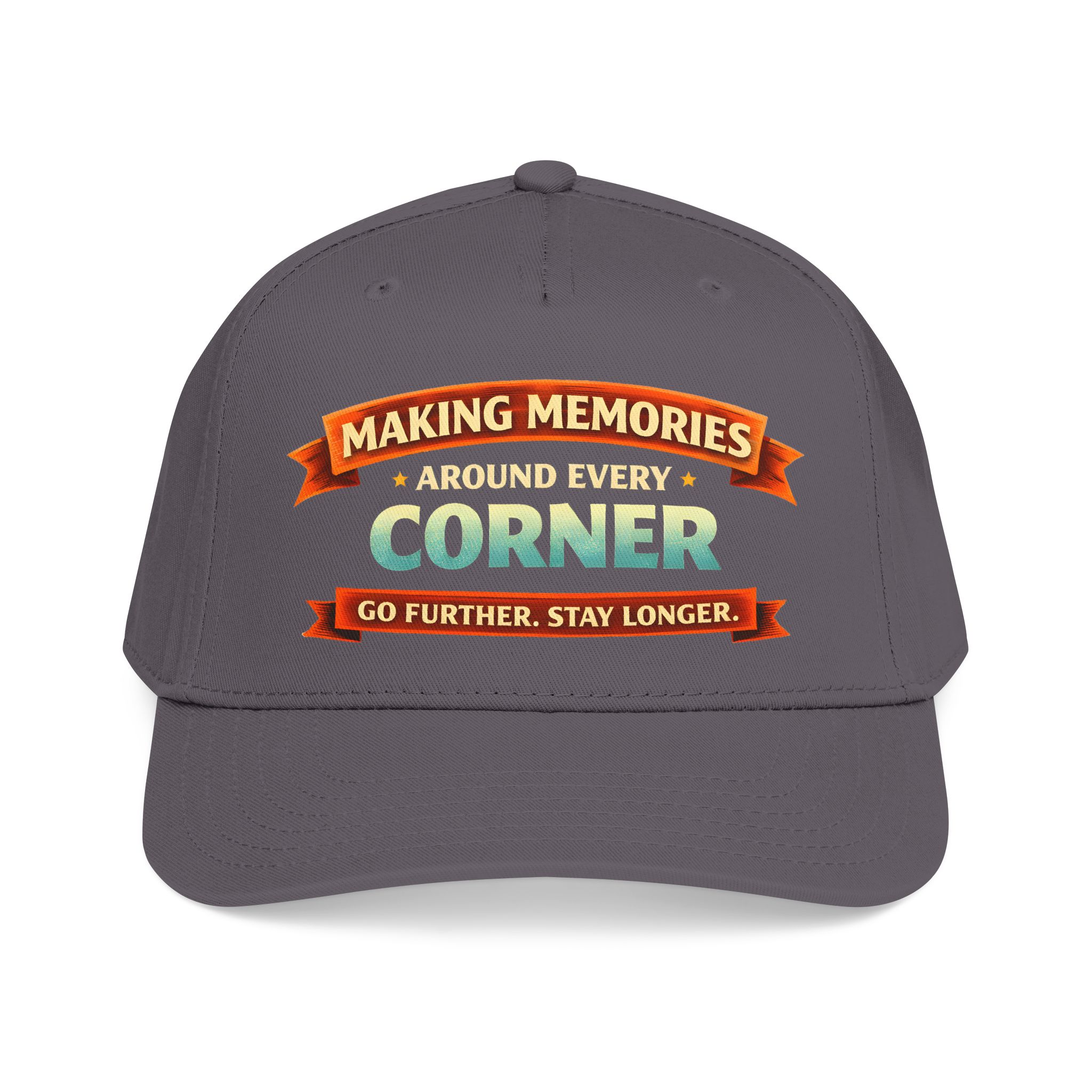 Baseball Cap - "Making Memories Around Every Corner" Design Scenic-Line