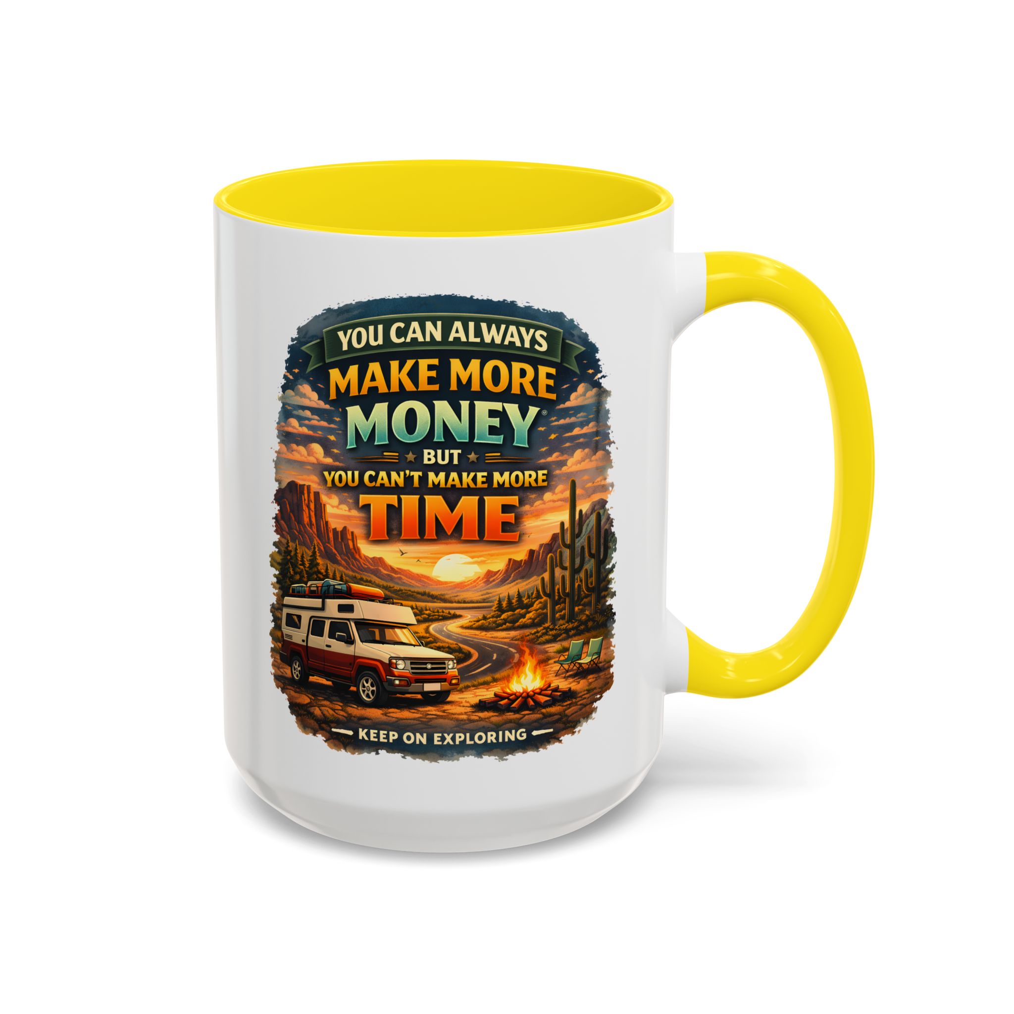 6187408365355139578_2048.jpeg Accent Coffee Mug (11, 15oz) — "You Can Always Make More Money" Design Scenic-Line