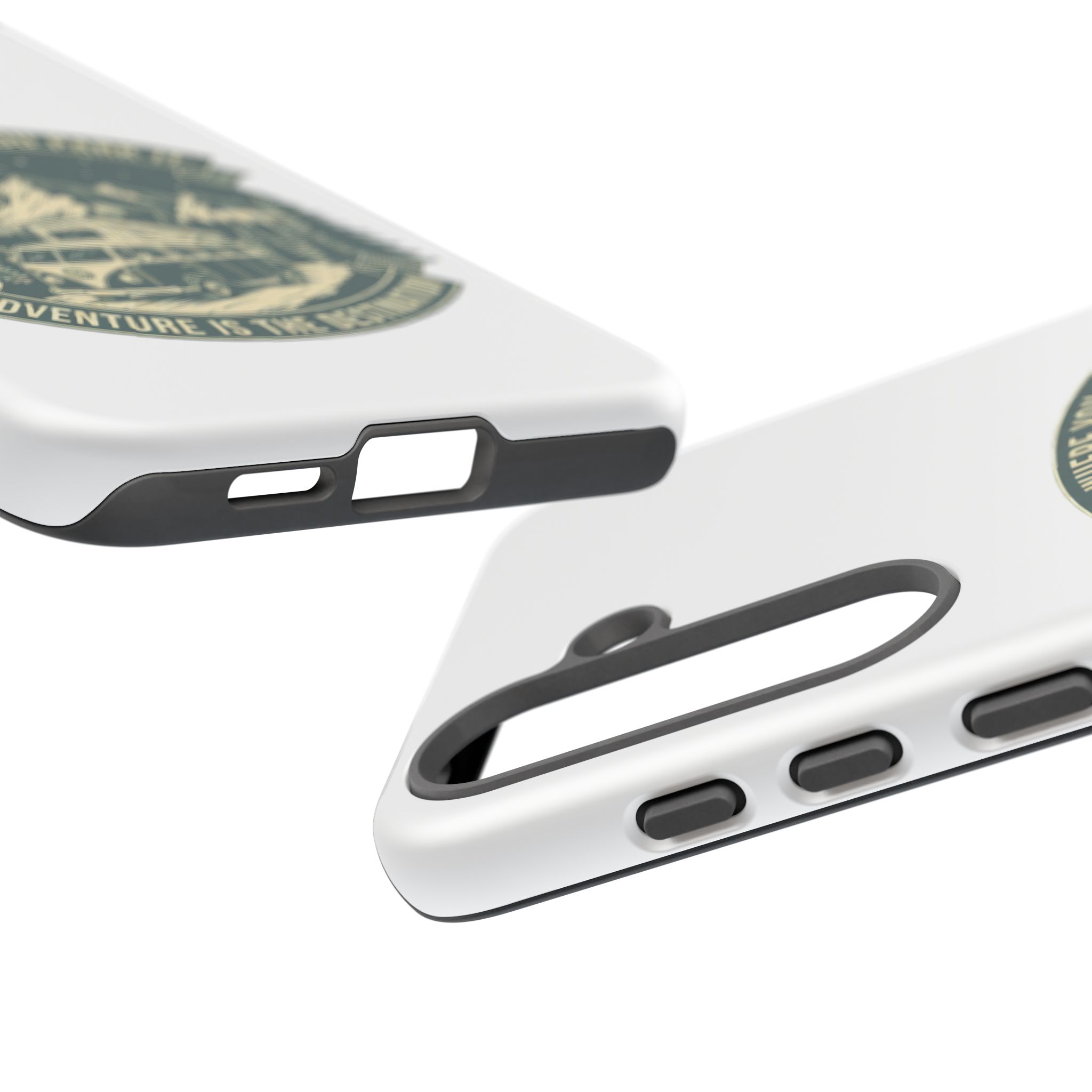 Phone Case — "Home Is Where You Park It-Adventure is the destination" Camper Van Design