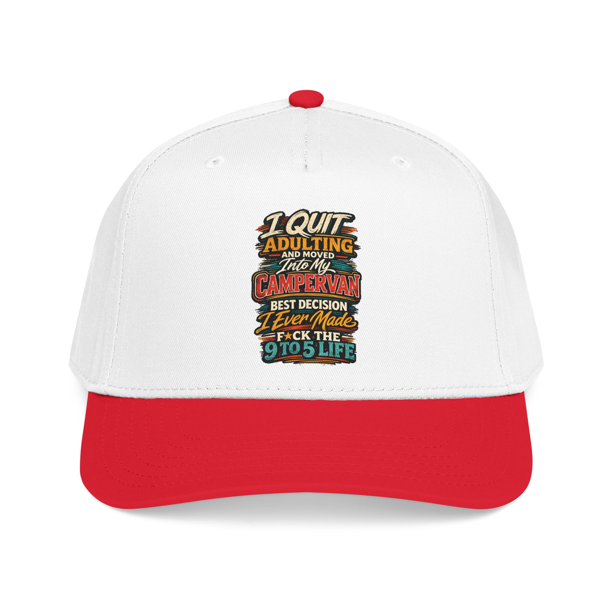 6211873044413147564_2048-3.jpeg Baseball Cap - "I Quit Adulting" Design F**K-Line