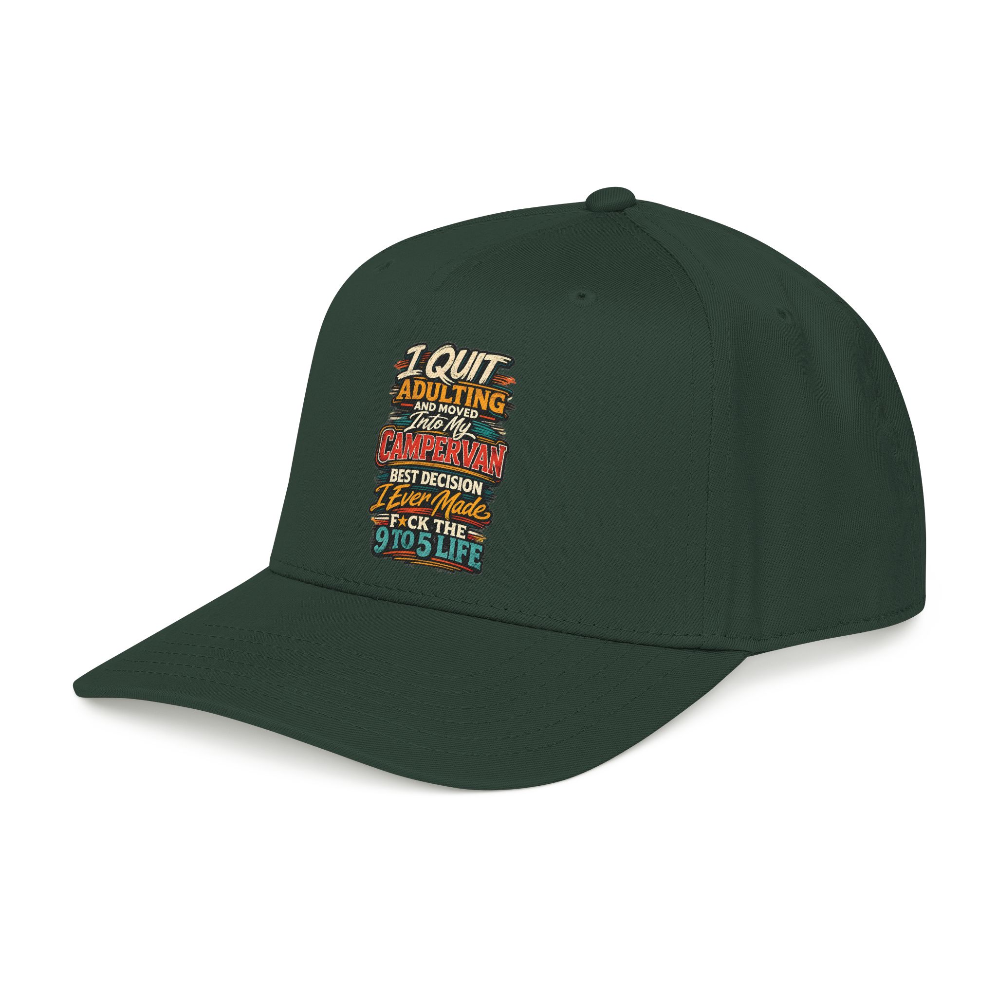 6212067291332374460_2048-3.jpeg Baseball Cap - "I Quit Adulting" Design F**K-Line