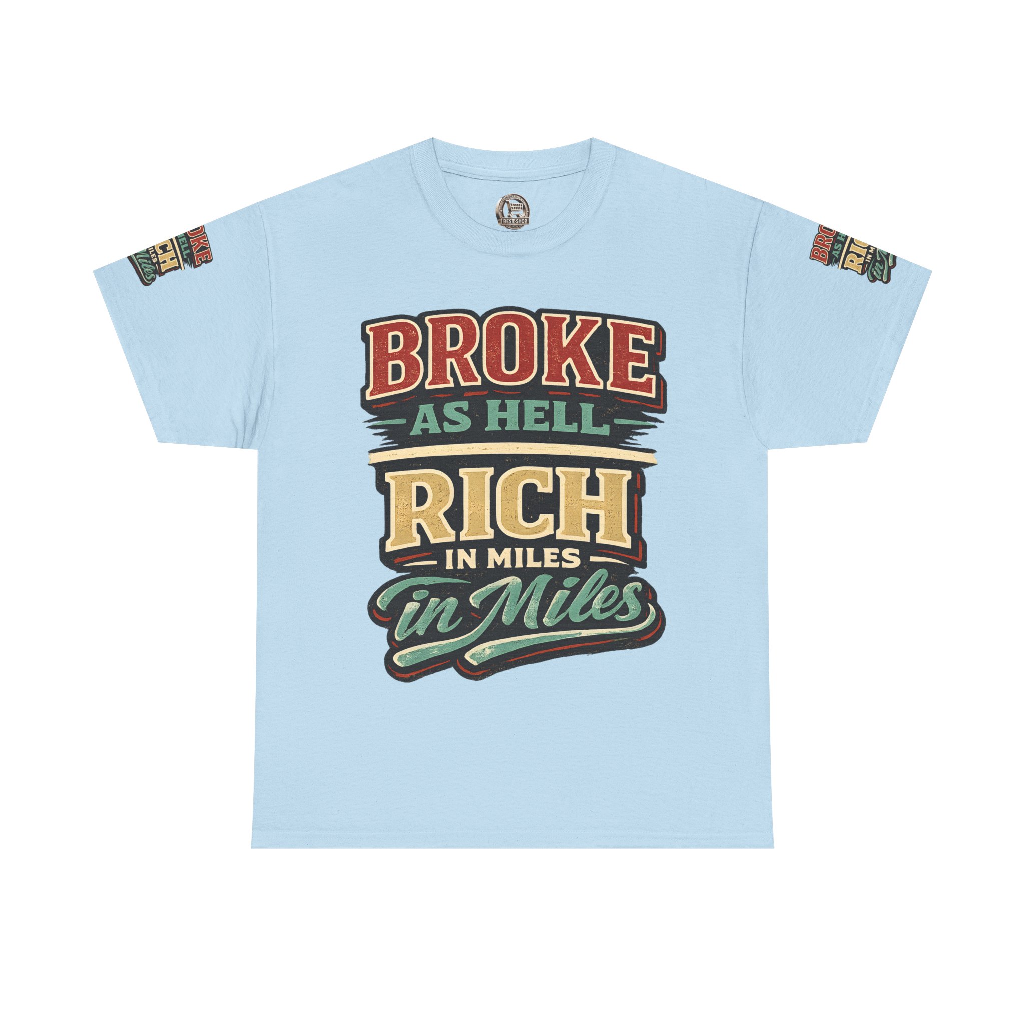 623431744131789546_2048.jpeg Unisex Heavy Cotton Tee — "Broke As Hell" Design F**K-Line