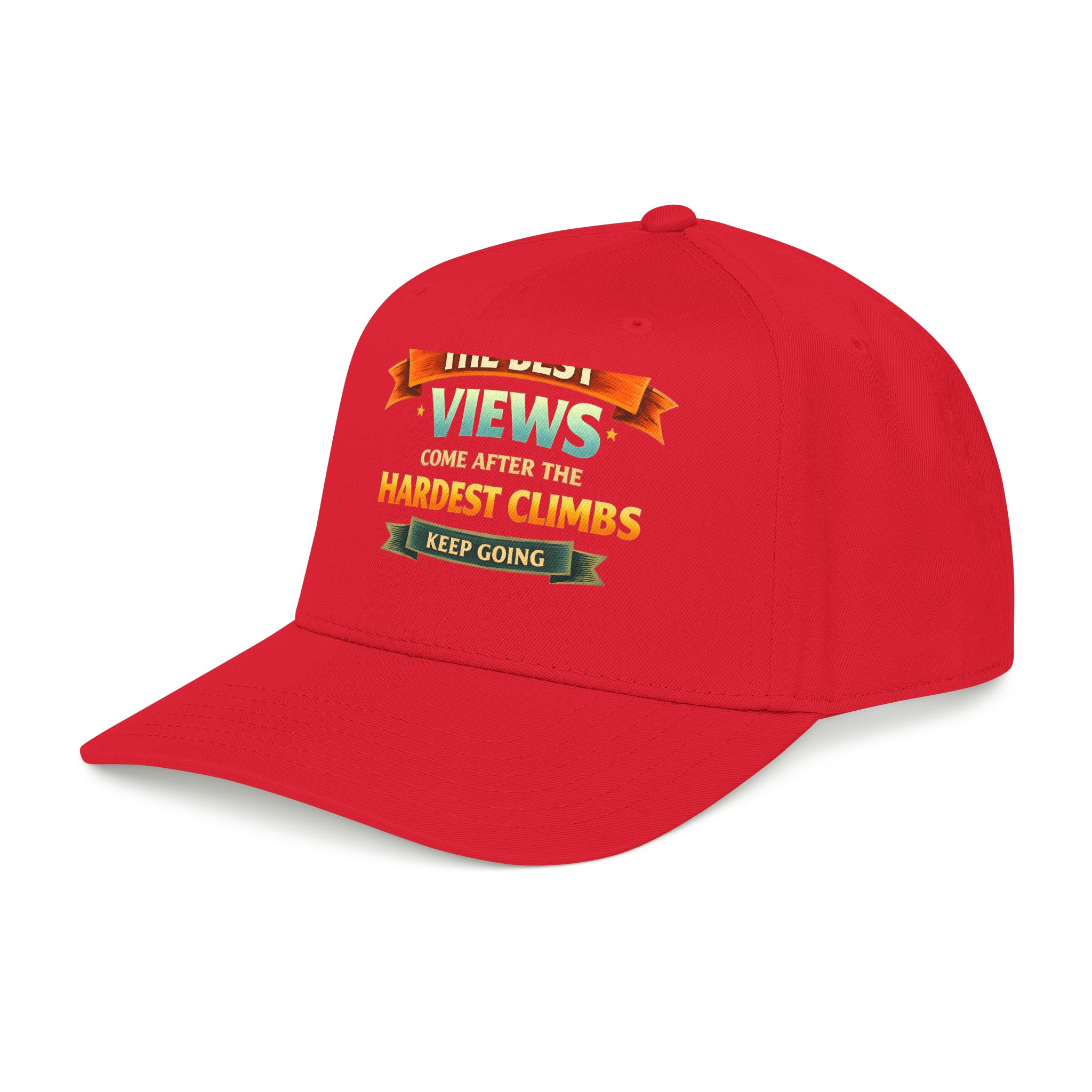Baseball Cap - "The Best Views" Design Scenic-Line