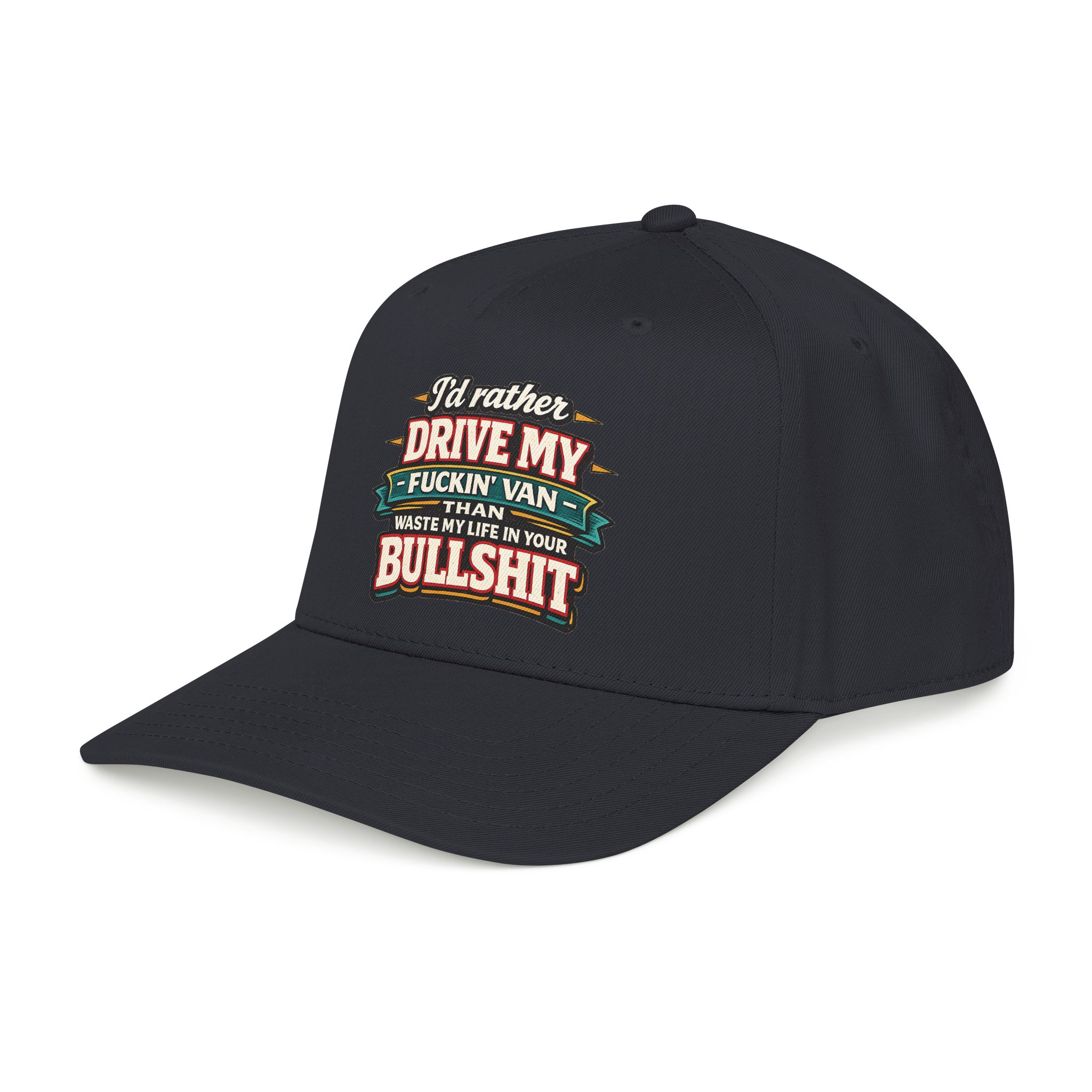 Baseball Cap - "I´d Rather Drive My Fucking Van" Design F**K-Line