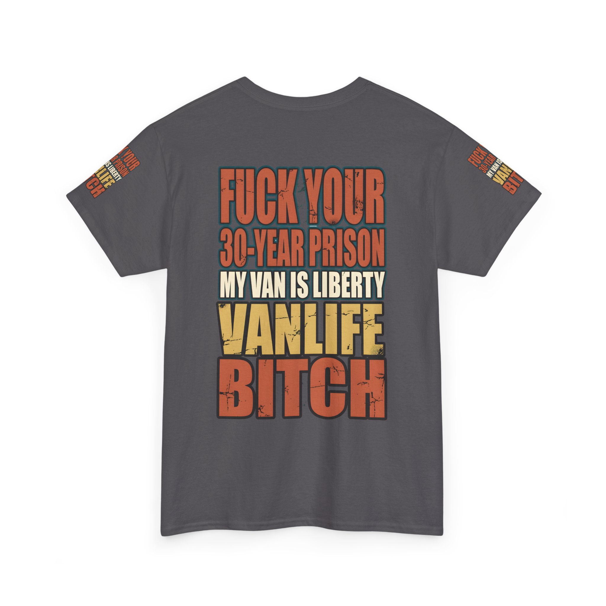 Unisex Heavy Cotton Tee — "Fuck Your 30 Year" Design F**K-Line