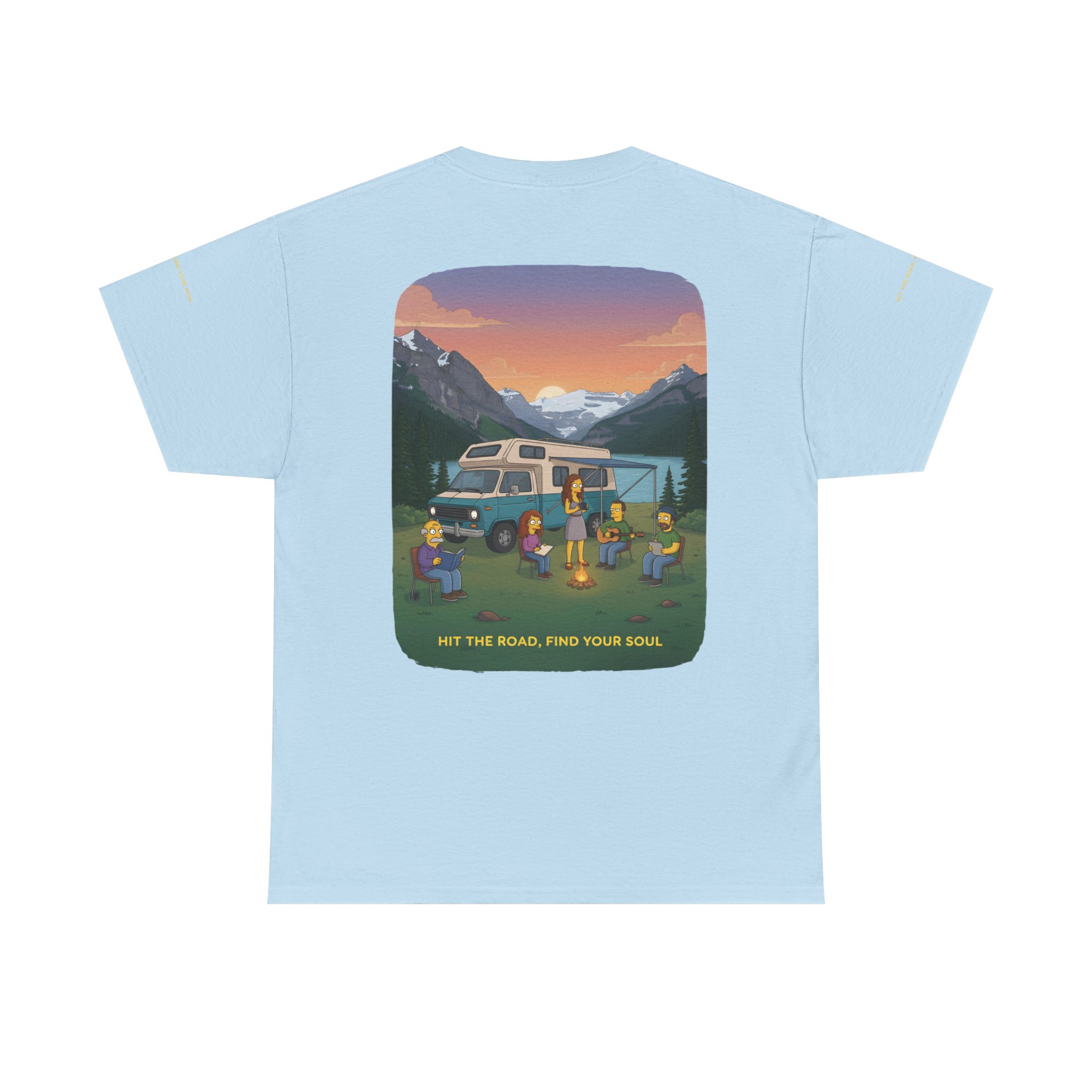 6295660567167444446_2048.jpeg Unisex Heavy Cotton Tee — "Hit The Road-Find Your Soul" Design Sitcom-Line