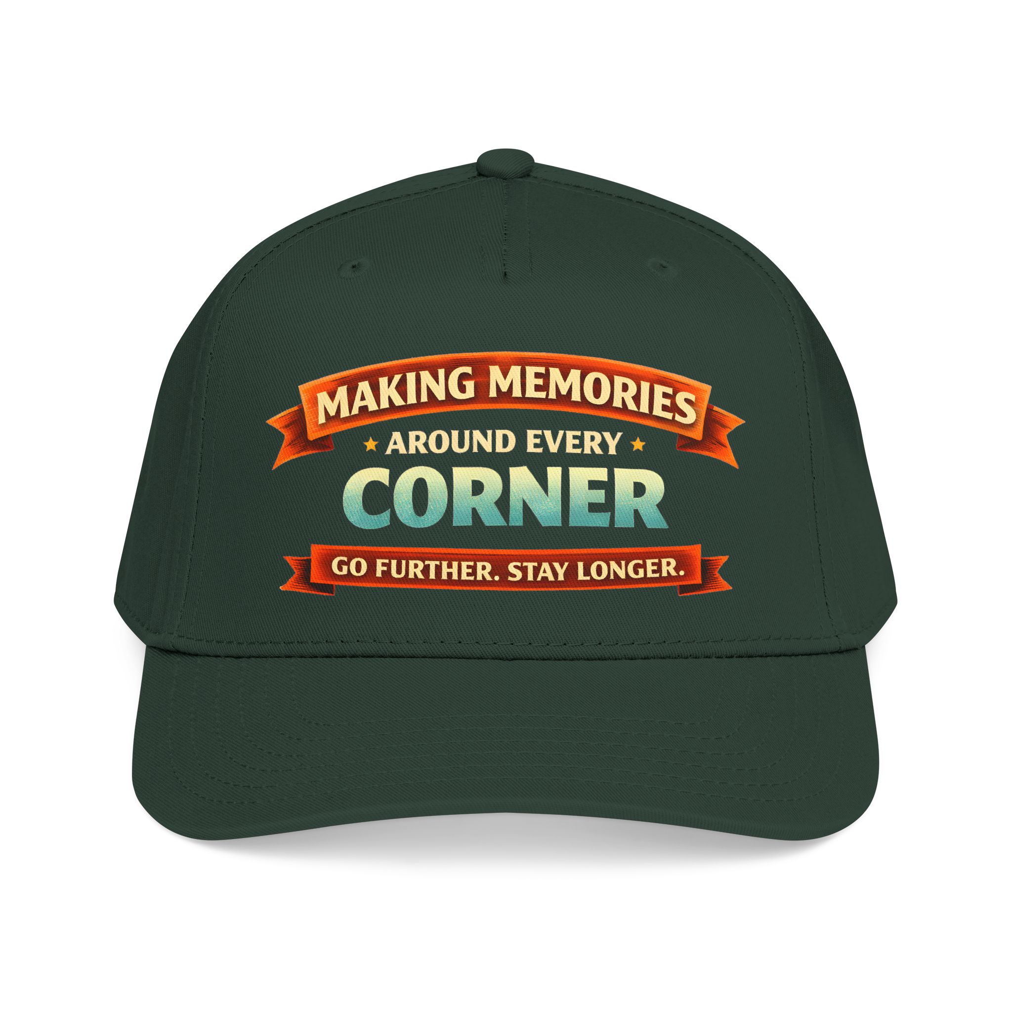 Baseball Cap - "Making Memories Around Every Corner" Design Scenic-Line