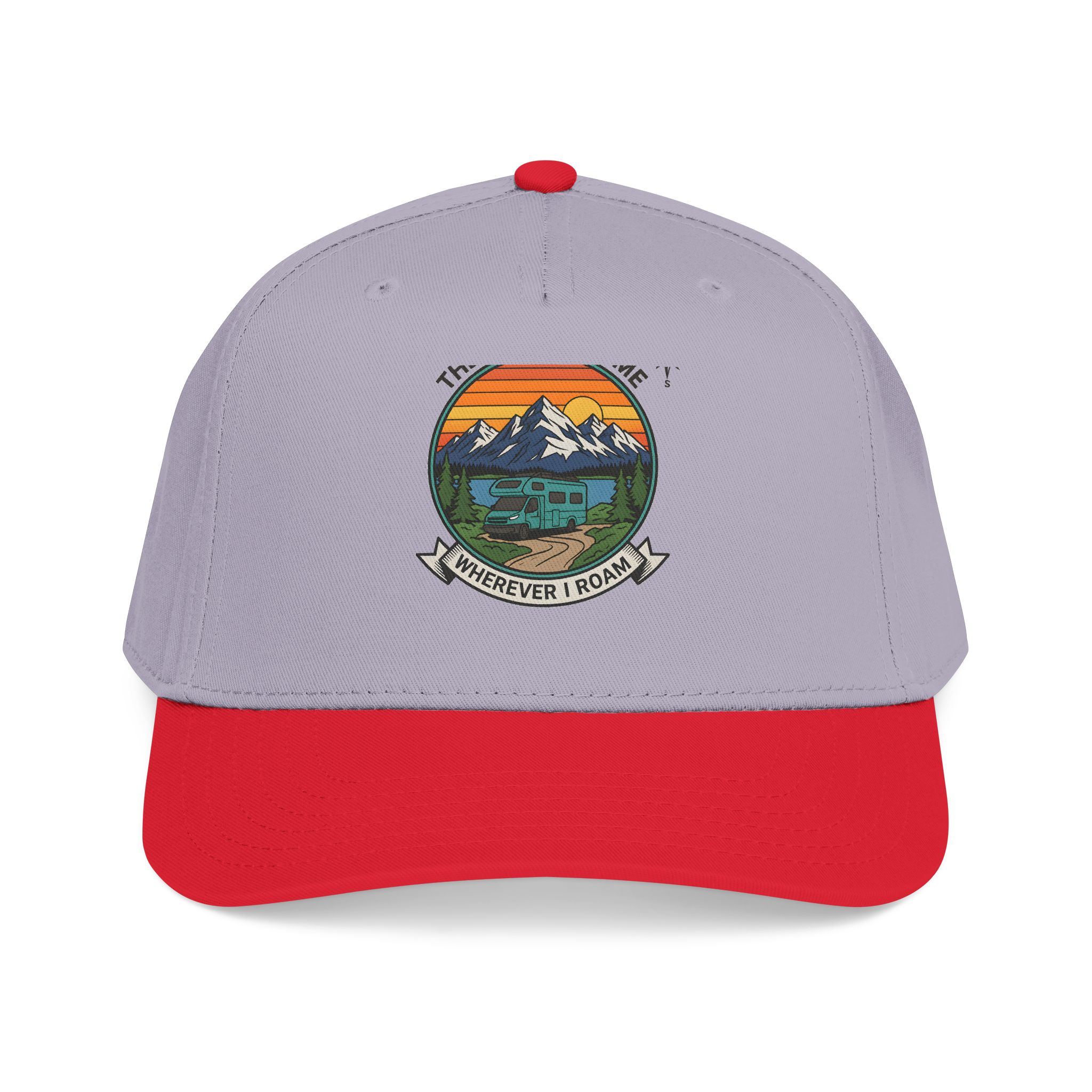 Baseball Cap — "The Road Is Home, Wherever I Roam"