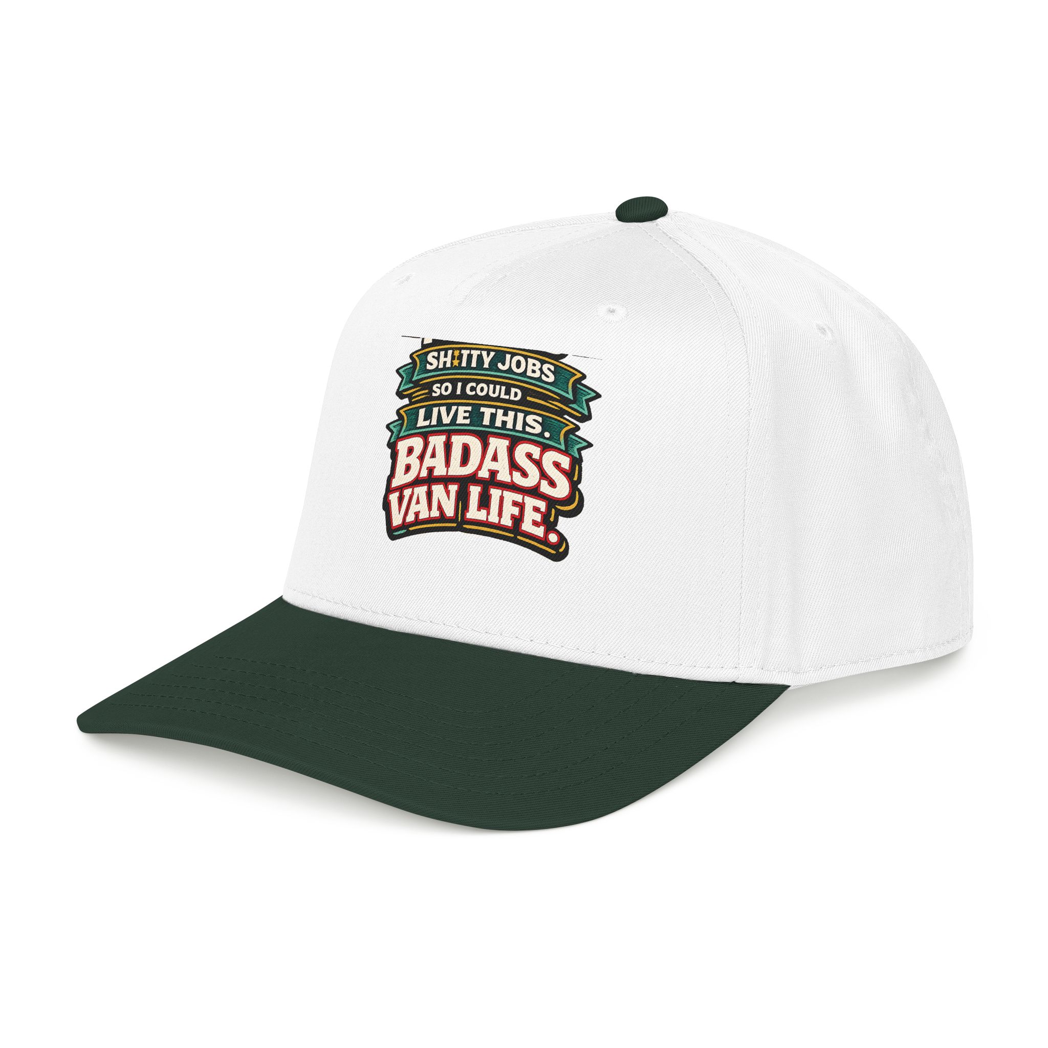 Baseball Cap - "I Worked Shitty Jobs" Design F**K-Line