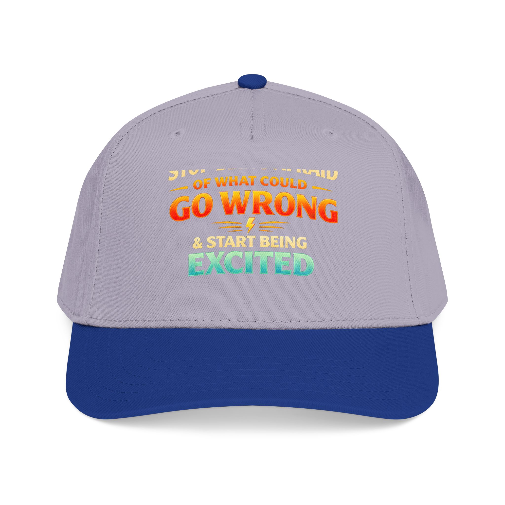 634910109427669434_2048-1.jpeg Baseball Cap - "Stop Being Afraid Of What Could Go Wrong" Design Scenic-Line