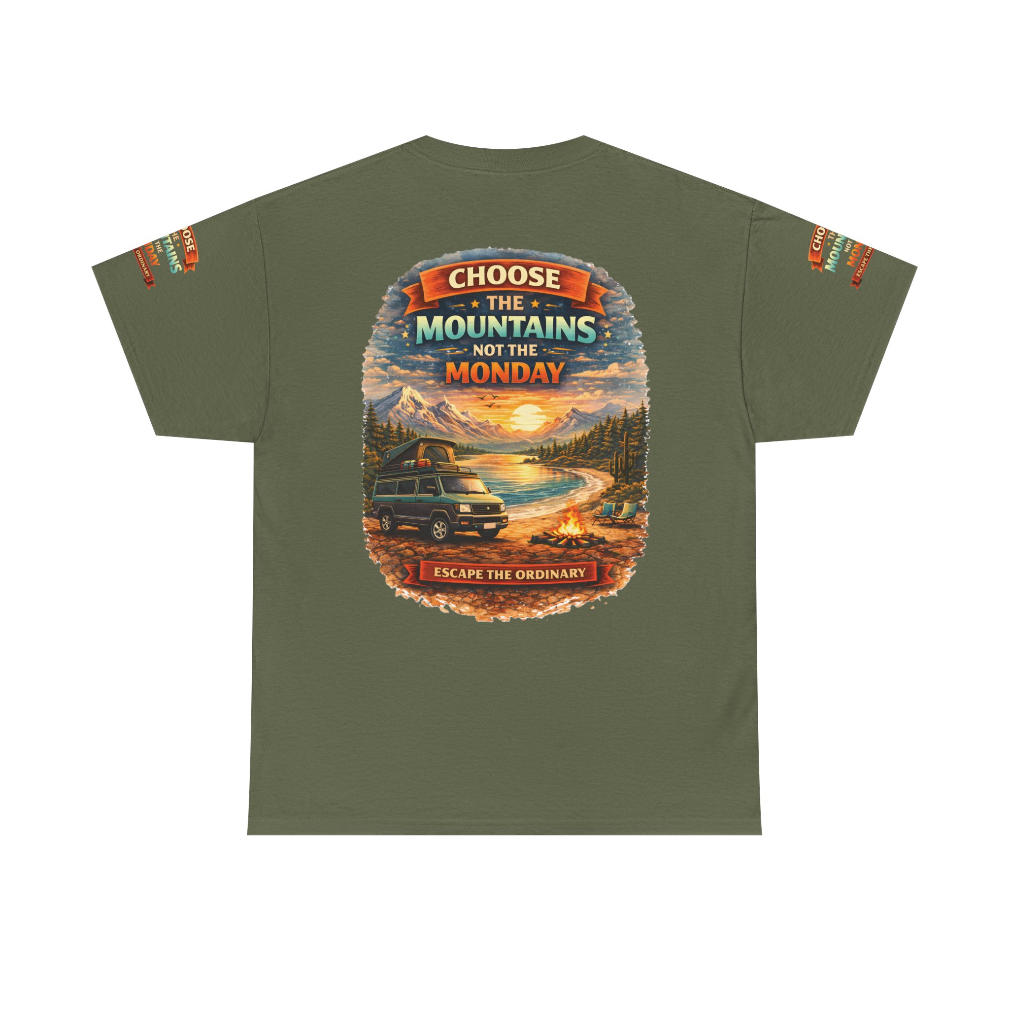 6365851180130417217_2048.jpeg Unisex Heavy Cotton Tee — "Choose The Mountens" Design Scenic-Line