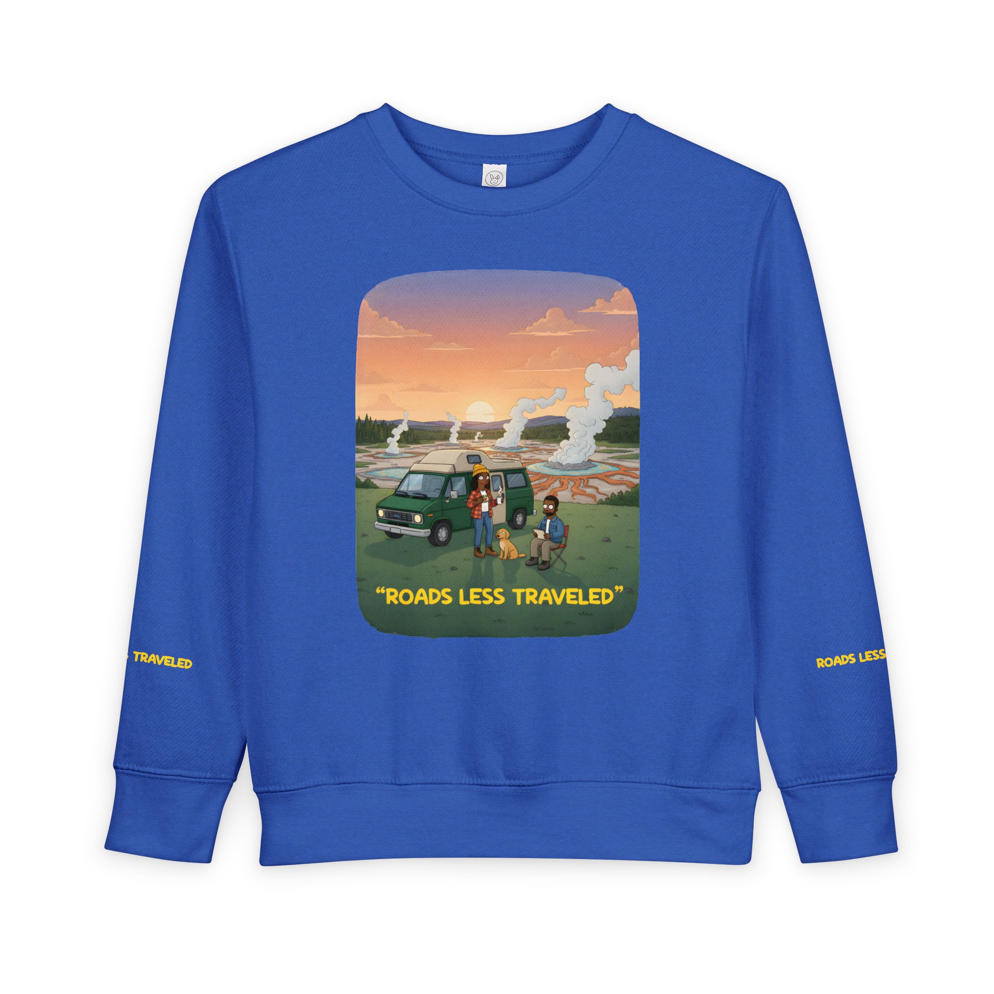 Toddler Sweatshirt - "Roads Less Traveled" (Design Sitcom-Line)