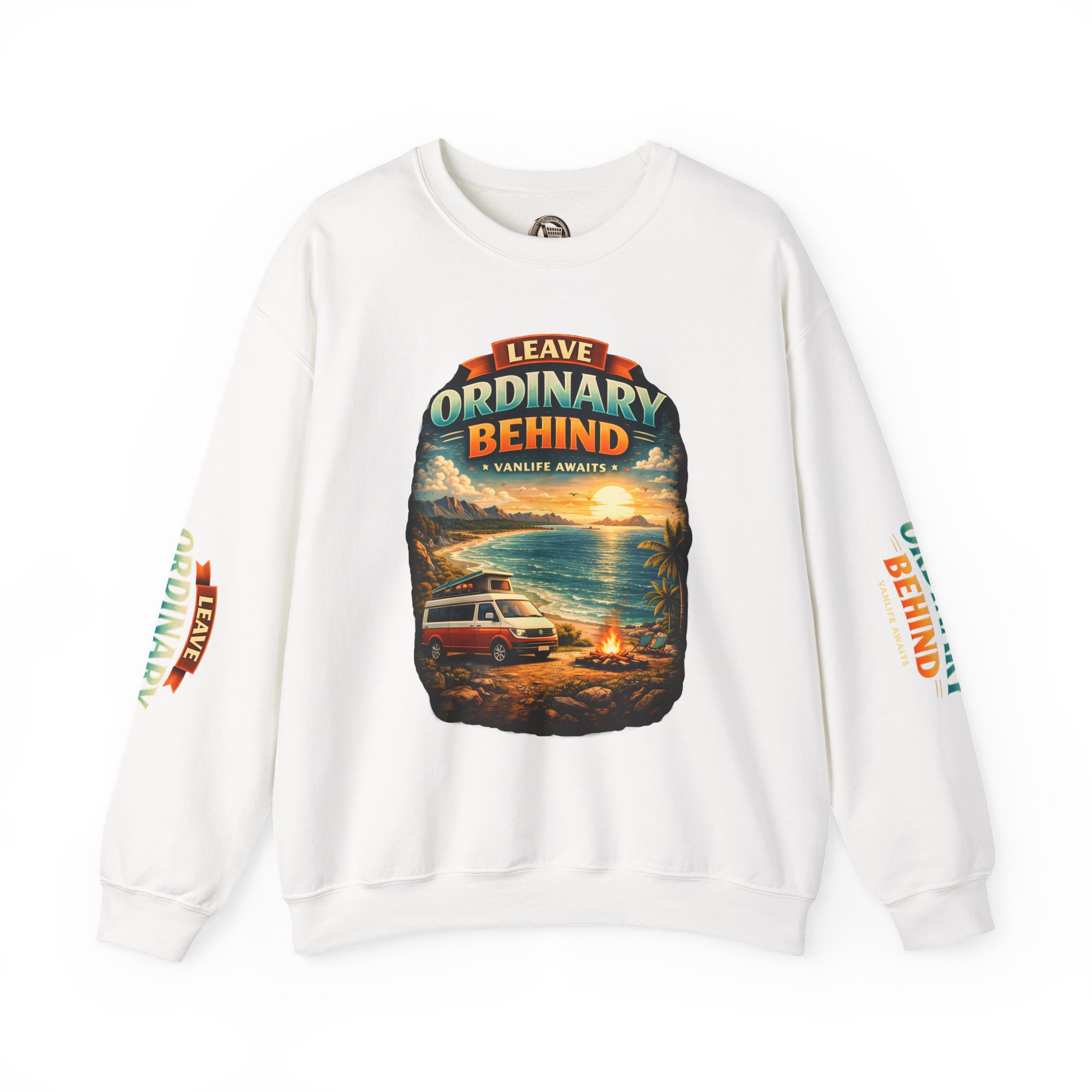 6383995420526815155_2048.jpeg Unisex Heavy Blend™ Crewneck Sweatshirt — "Leave Ordinary Behind" Design Scenic-Line