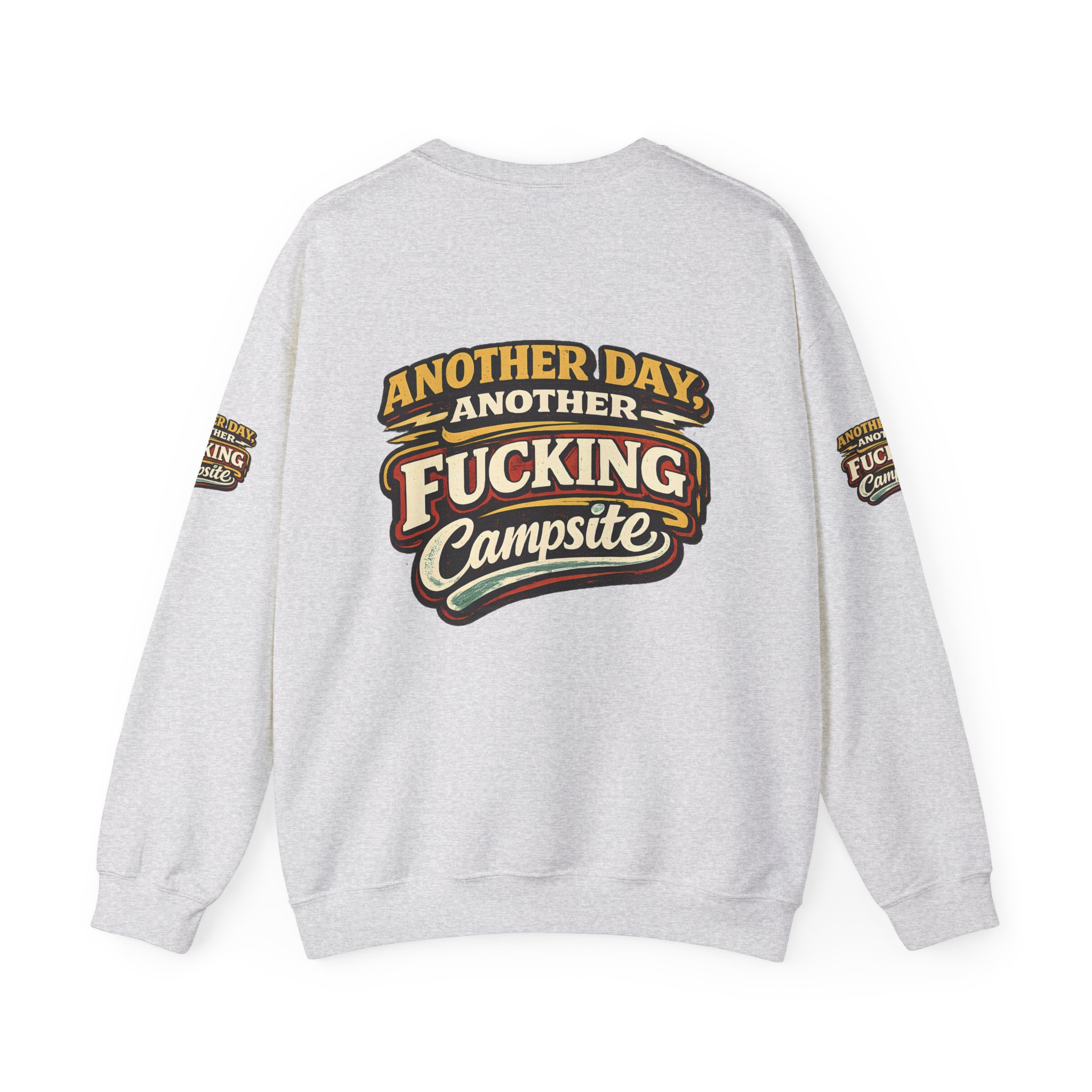 Unisex Heavy Blend™ Crewneck Sweatshirt — "Another Day" Design F**K-Line