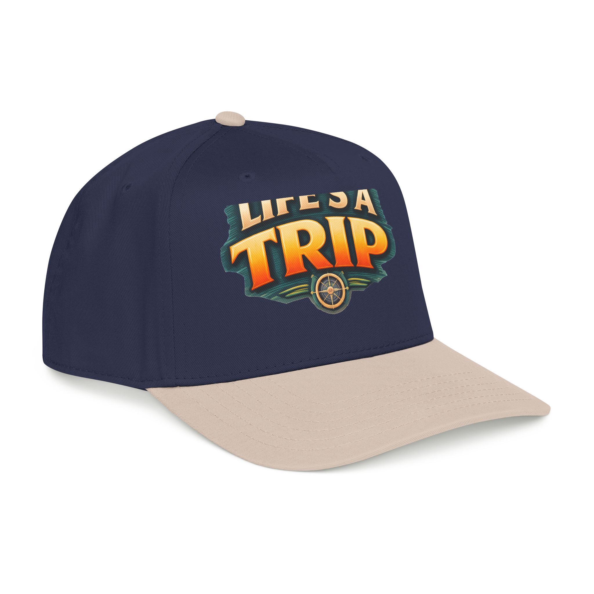 Baseball Cap - "Lifes A Trip" Design Scenic-Line