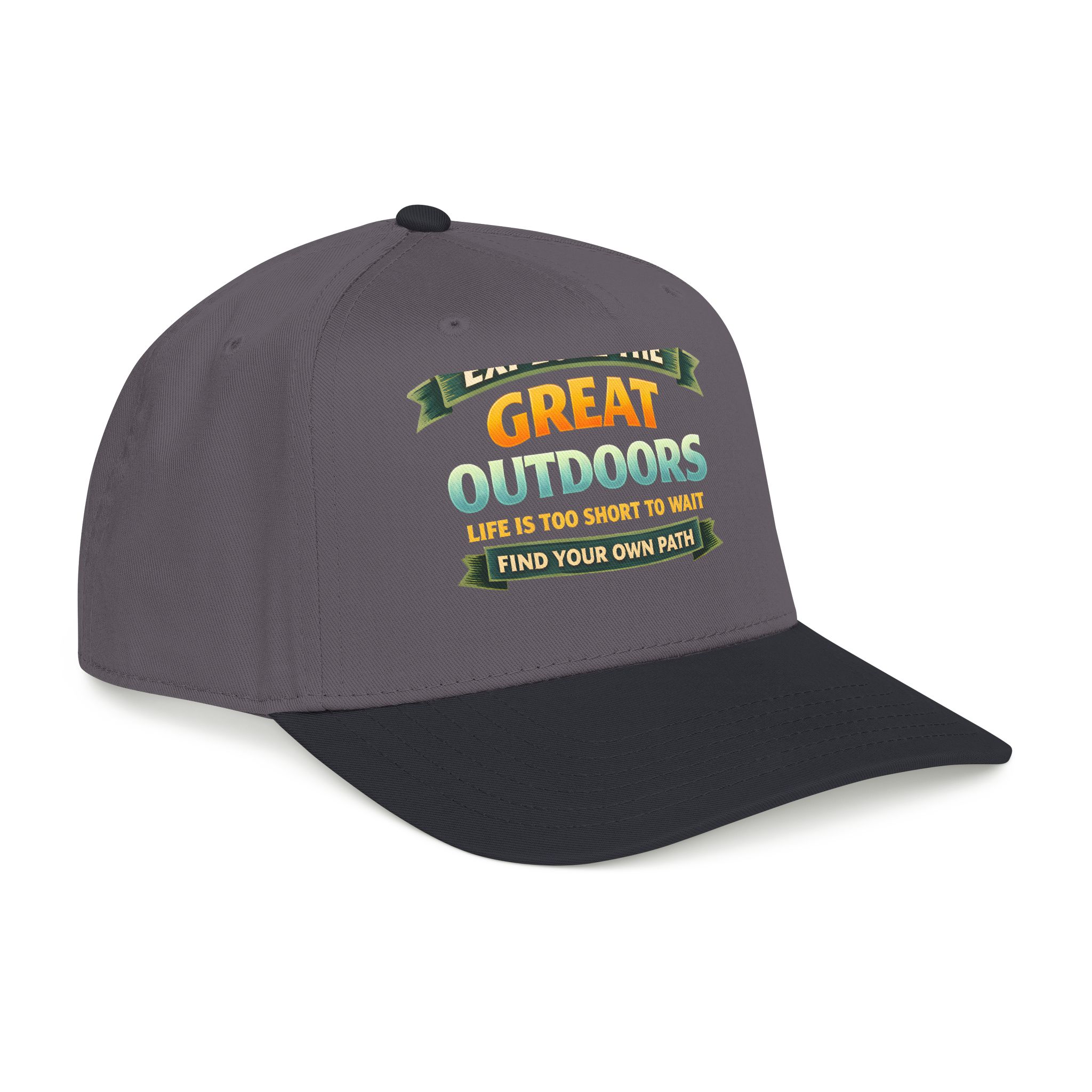 644105076806407277_2048-1.jpeg Baseball Cap - "Explore The Great Outdoors" Design Scenic-Line