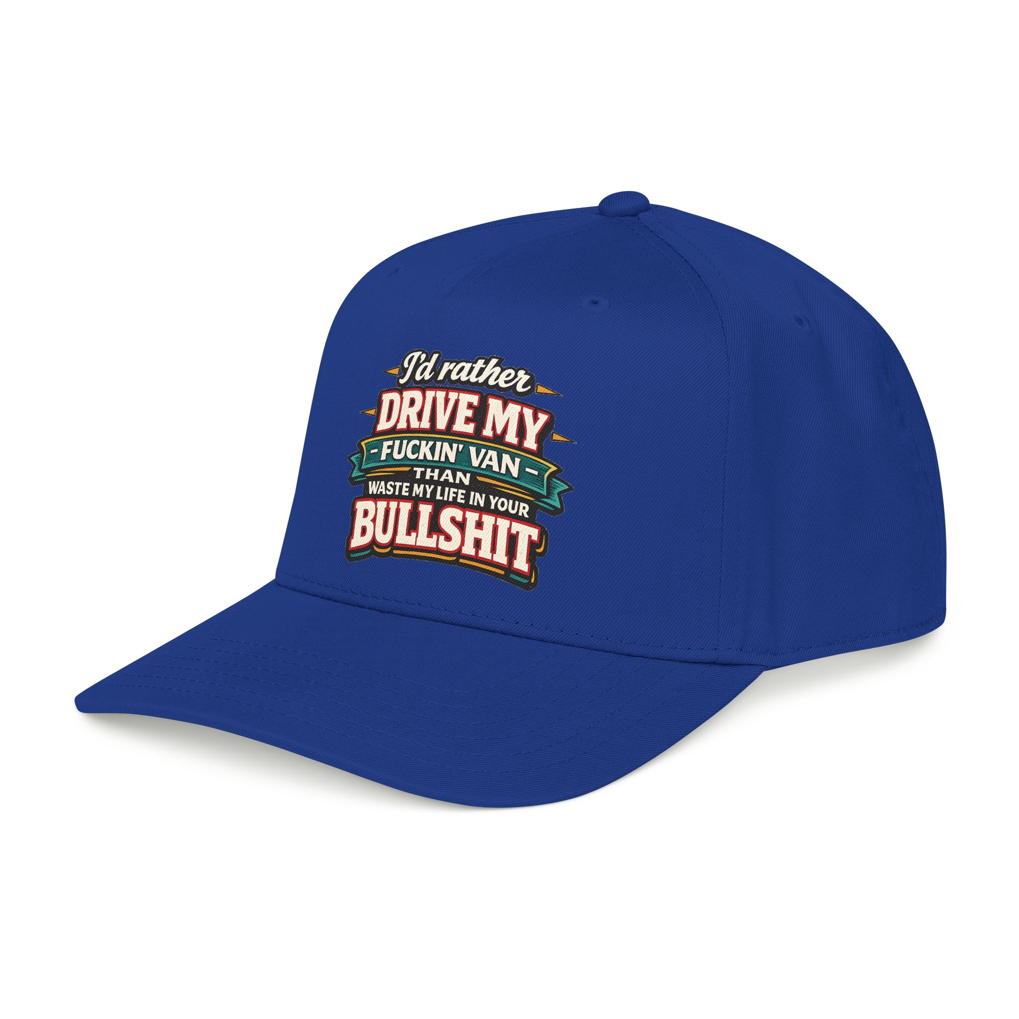Baseball Cap - "I´d Rather Drive My Fucking Van" Design F**K-Line