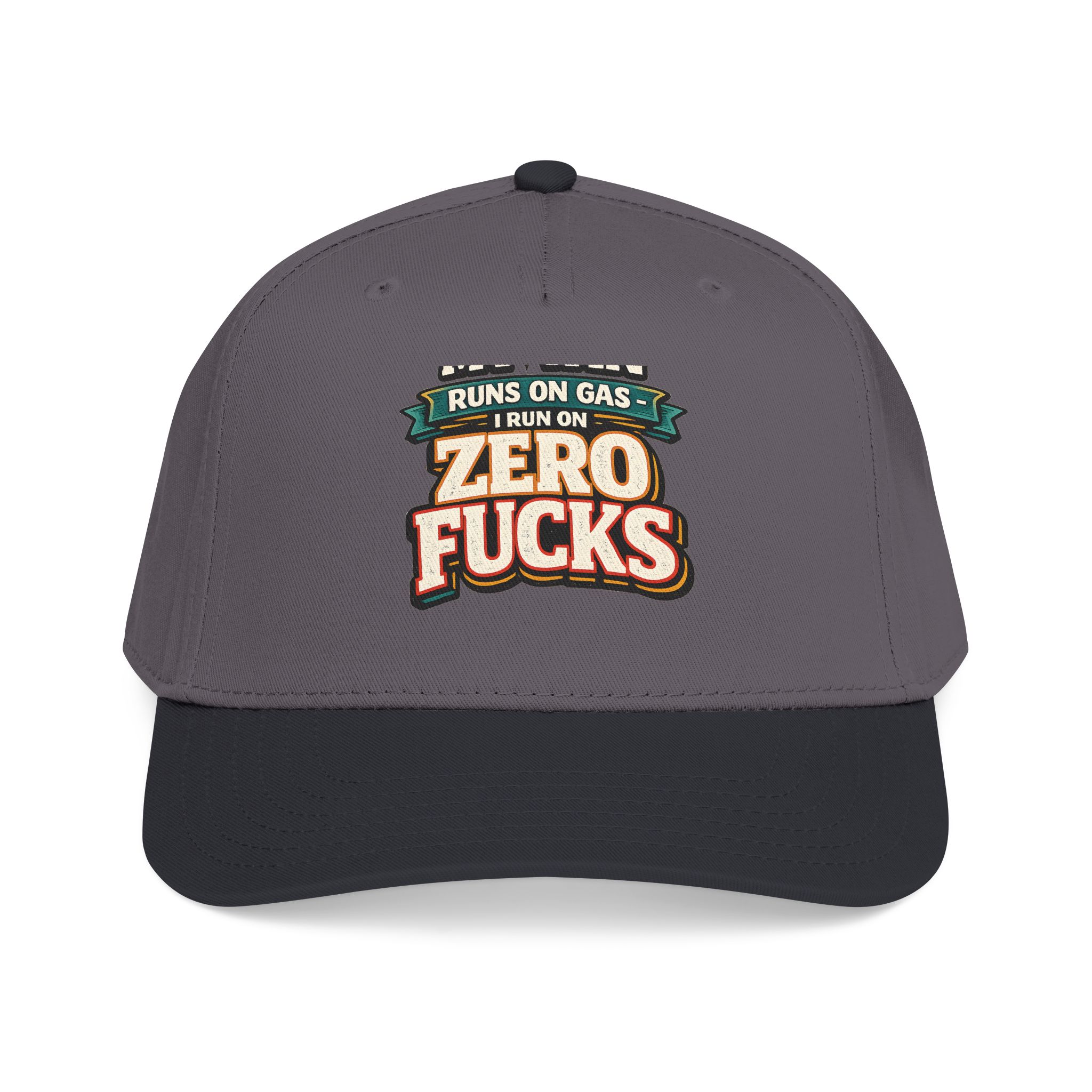 Baseball Cap - "My Van Runs On Gas" Design F**K-Line