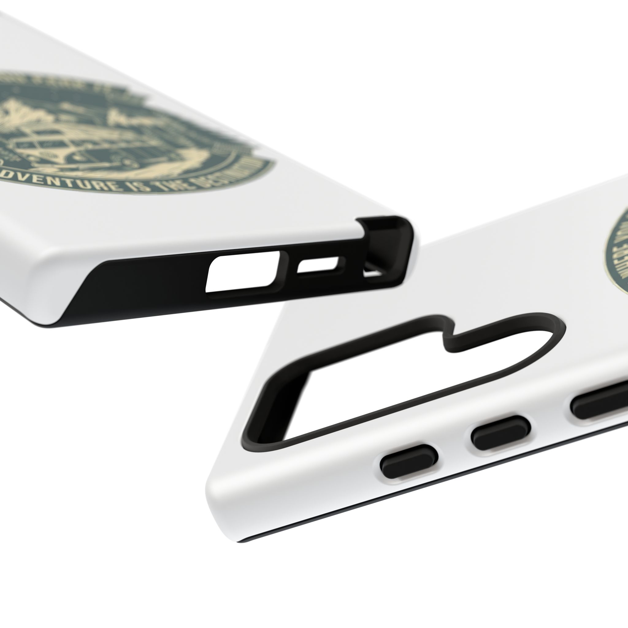 Phone Case — "Home Is Where You Park It-Adventure is the destination" Camper Van Design