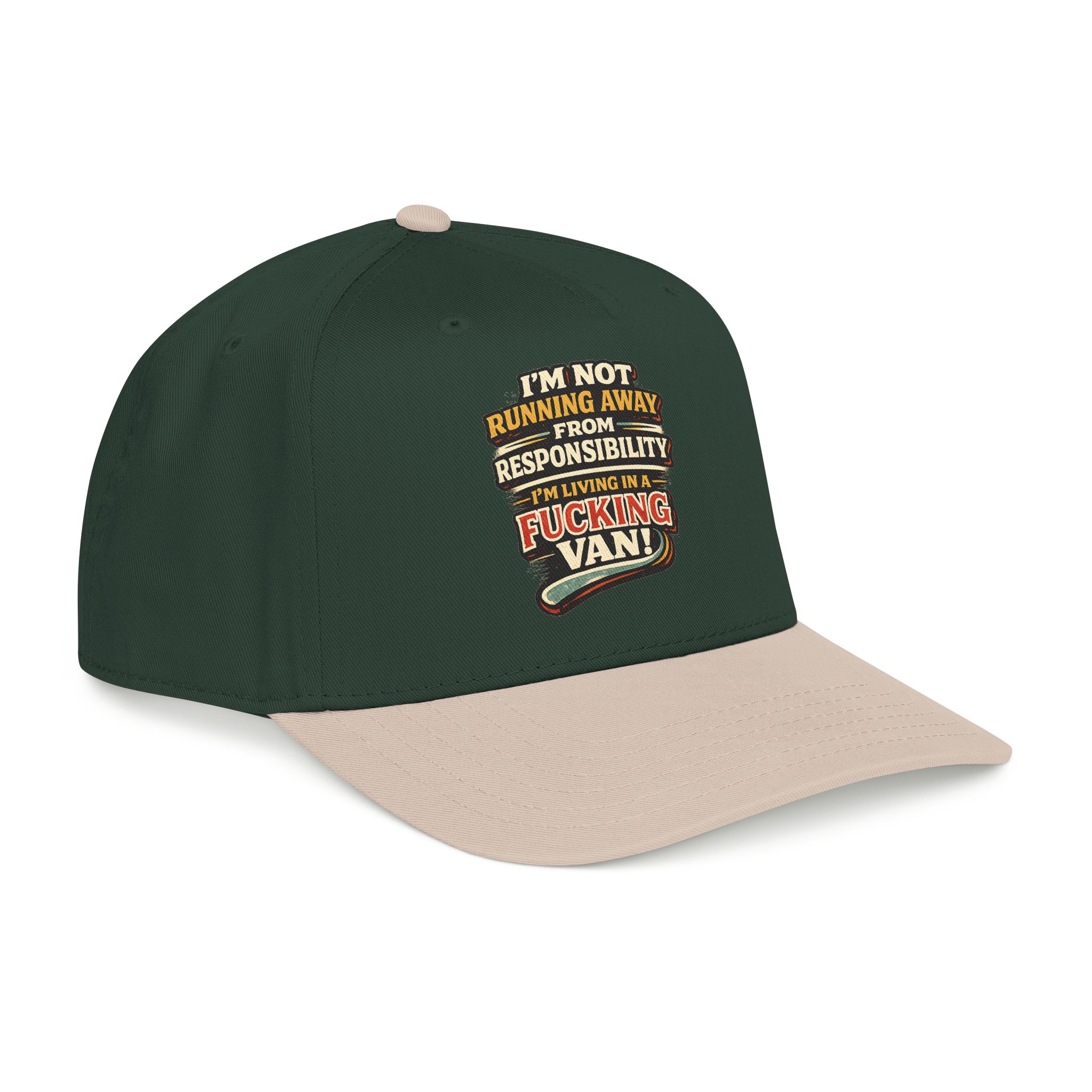 Baseball Cap - "I`m Not running Away" Design F**K-Line